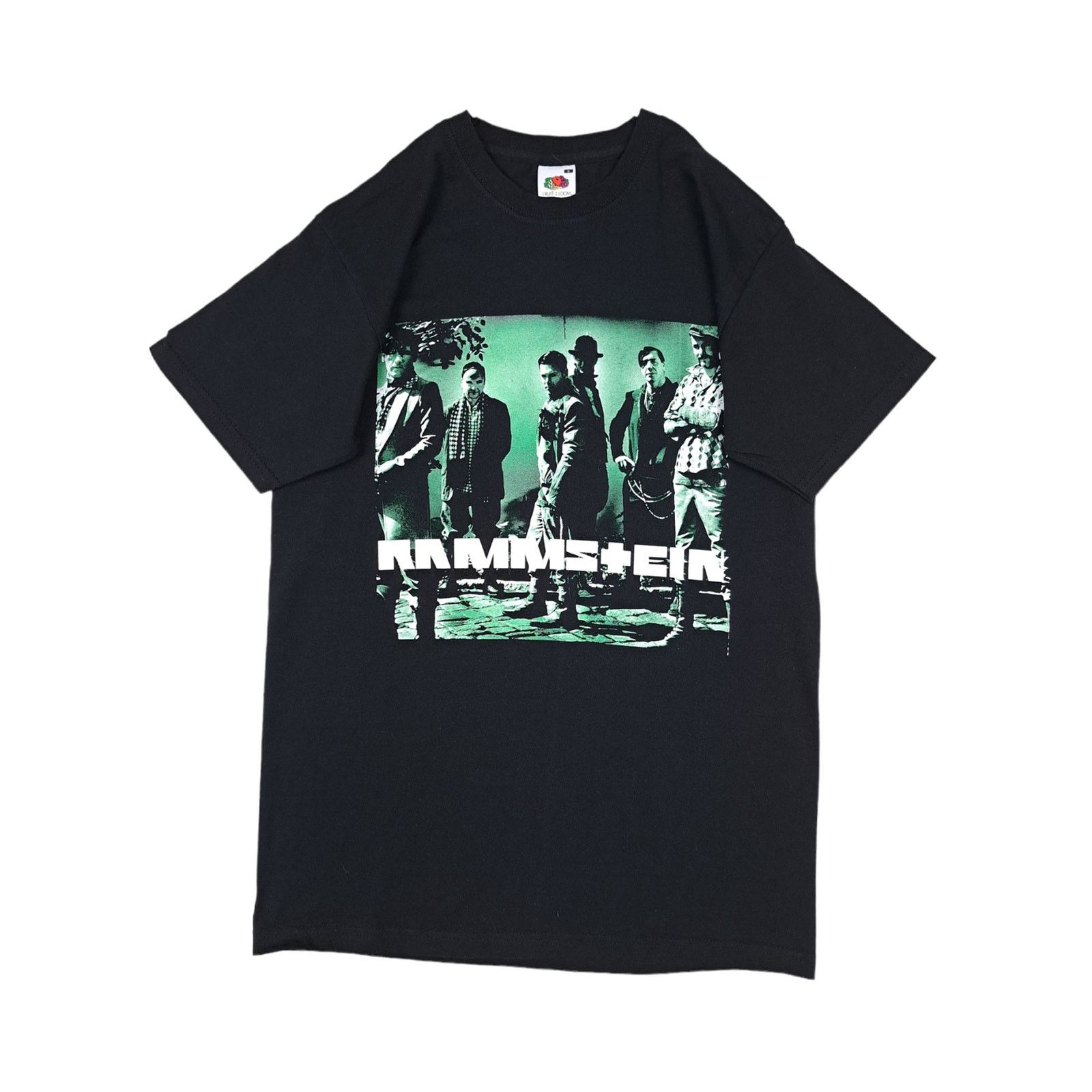 Band Tees × Vintage Rammstein Big Print Double Sided Black Rock T-shirt Size US S / EU 44-46 / 1 - 1 Thumbnail