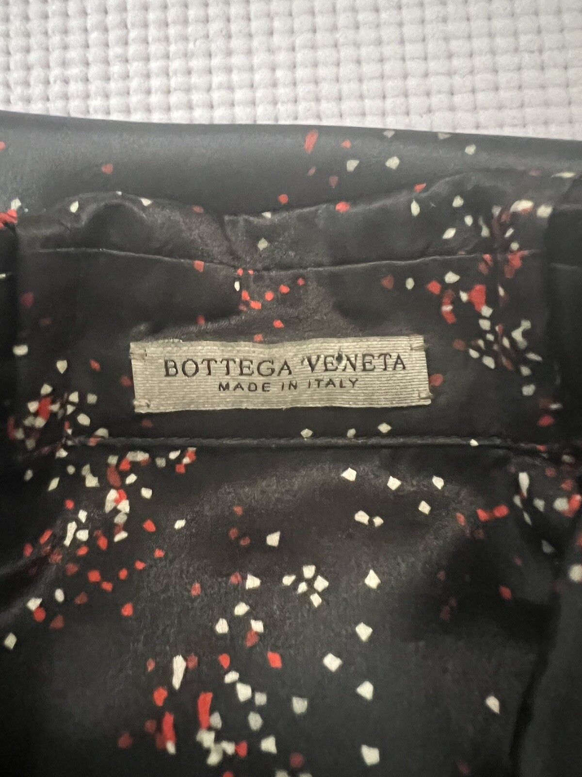 Bottega Veneta Men’s Black Pixel Pattern Pyjama Shirt Made in Italy Size US M / EU 48-50 / 2 - 3 Thumbnail
