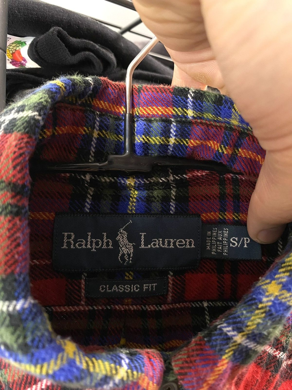 Polo Ralph Lauren 90’s Vintage Polo Ralph Lauren Flannel Plaid Checkered Shirt Size US S / EU 44-46 / 1 - 5 Thumbnail