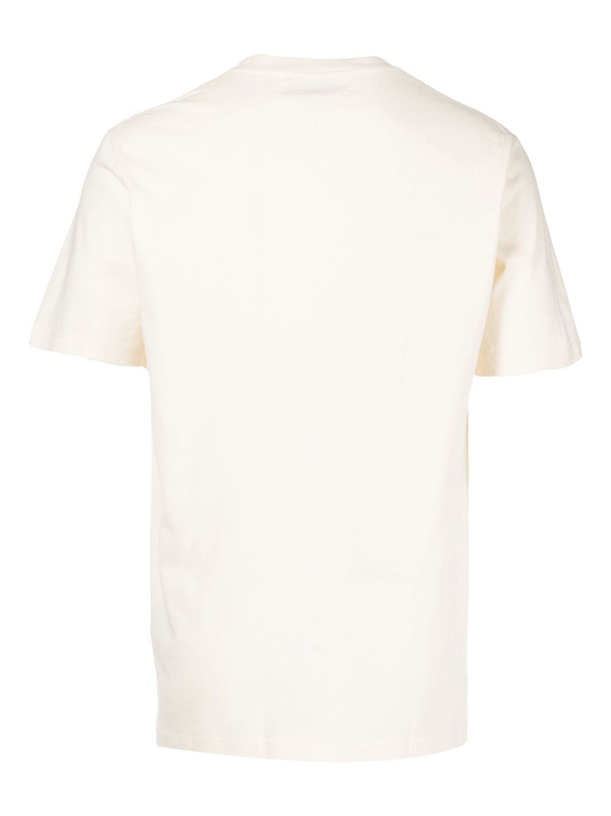 Maison Margiela o1s22i1n1024 Tripack Cotton T-Shirt in Cream Size US L / EU 52-54 / 3 - 3 Thumbnail