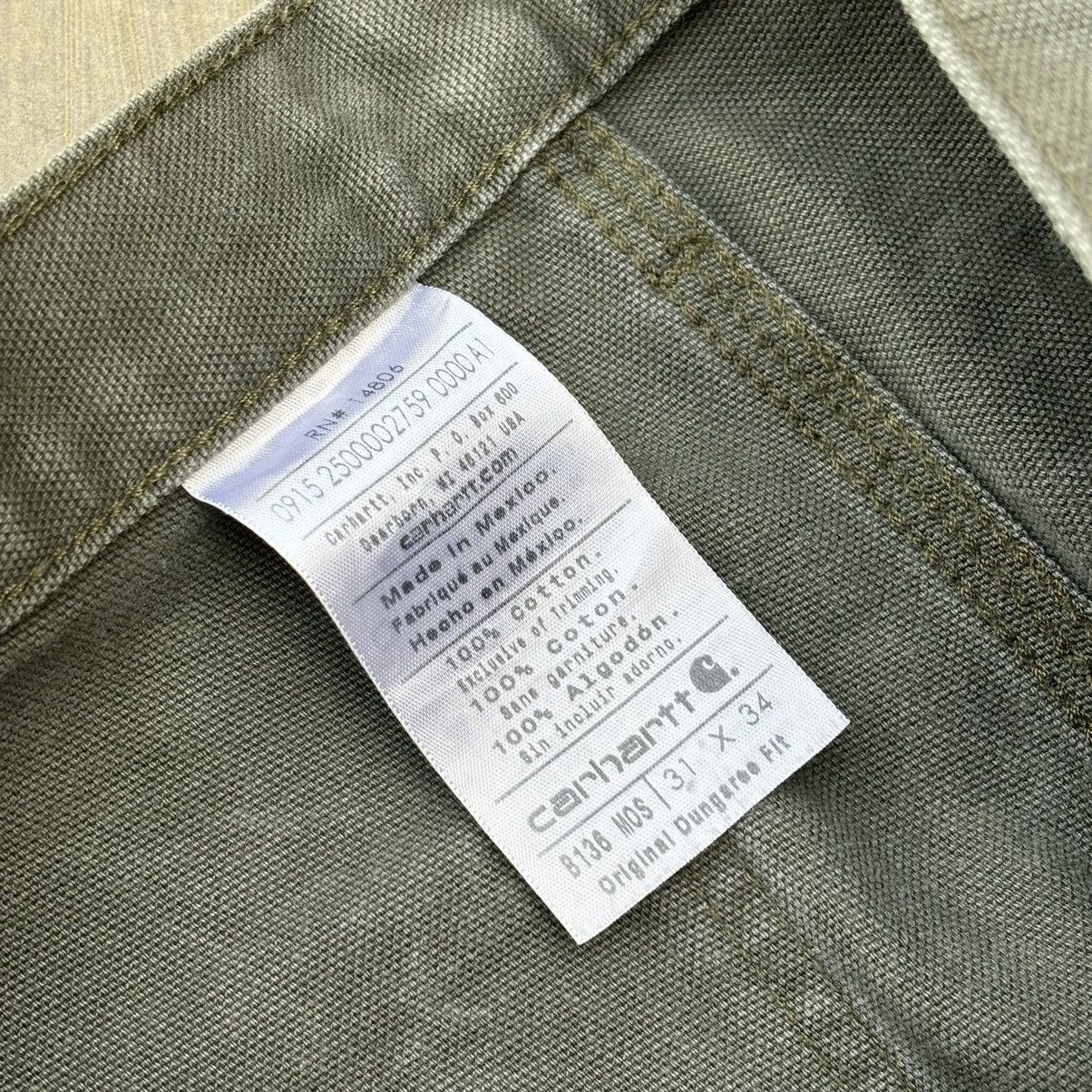 Carhartt Crazy Vintage Sunfaded Carhartt Double Knee B136 Mos Size US 32 / EU 48 - 6 Thumbnail