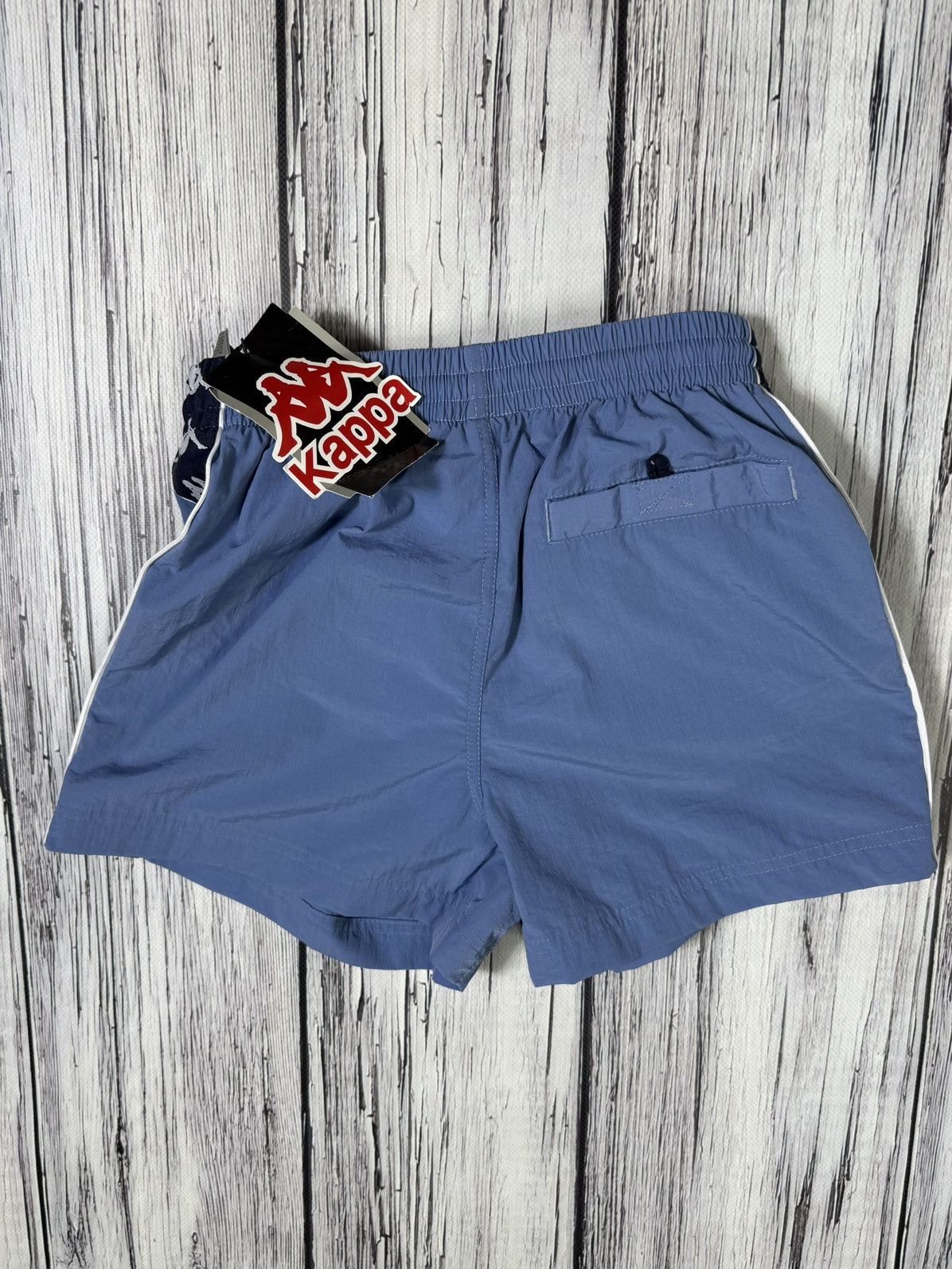 Kappa Kappa shorts vintage blue Size 140 rare new Size US 29 - 3 Thumbnail