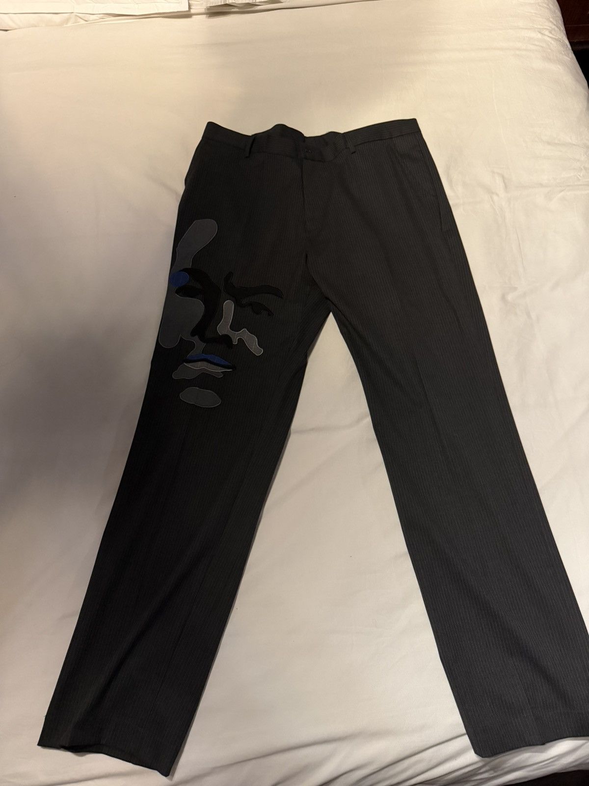 KidSuper KidSuper Tailored Trousers With Face Size US 36 / EU 52 - 4 Thumbnail