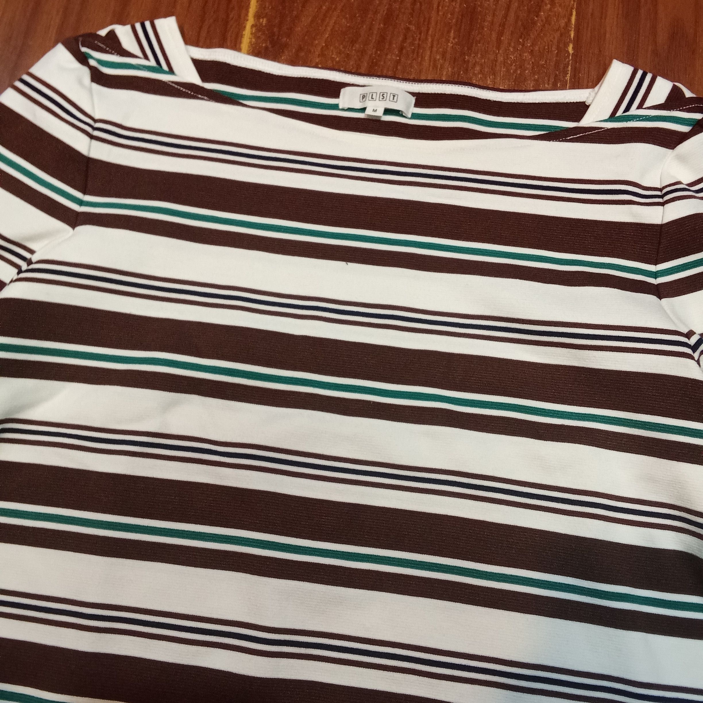 Issey Miyake Issey Miyake PLST stripe Longsleeve Size M / US 6-8 / IT 42-44 - 2 Thumbnail