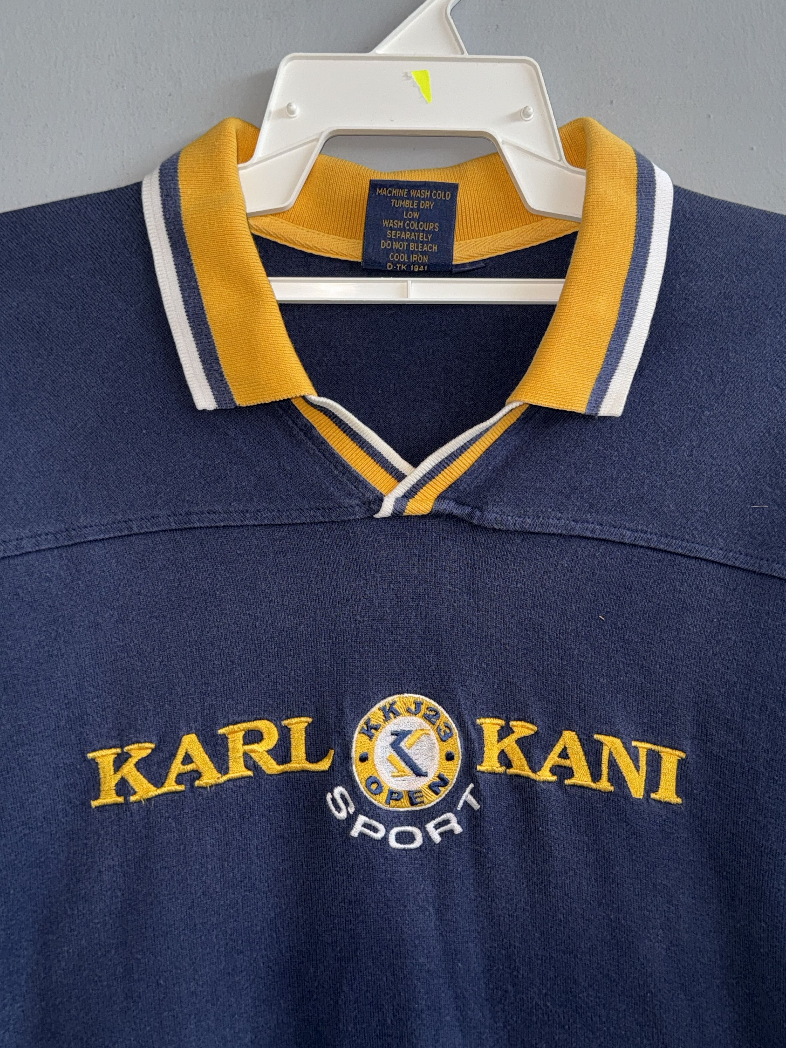 Karl Kani Karl Kani Sport Polo Vintage T-Shirt Size US L / EU 52-54 / 3 - 3 Thumbnail