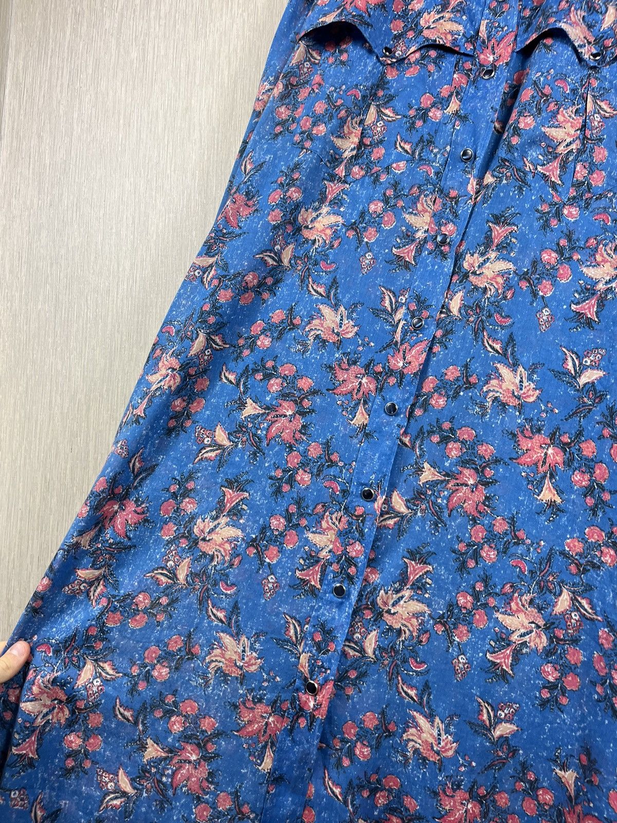 Designer × Isabel Marant × Isabel Marant Etoile Isabel Marant Etoile floral maxi dress button up dungarees Size M / US 6-8 / IT 42-44 - 10 Thumbnail