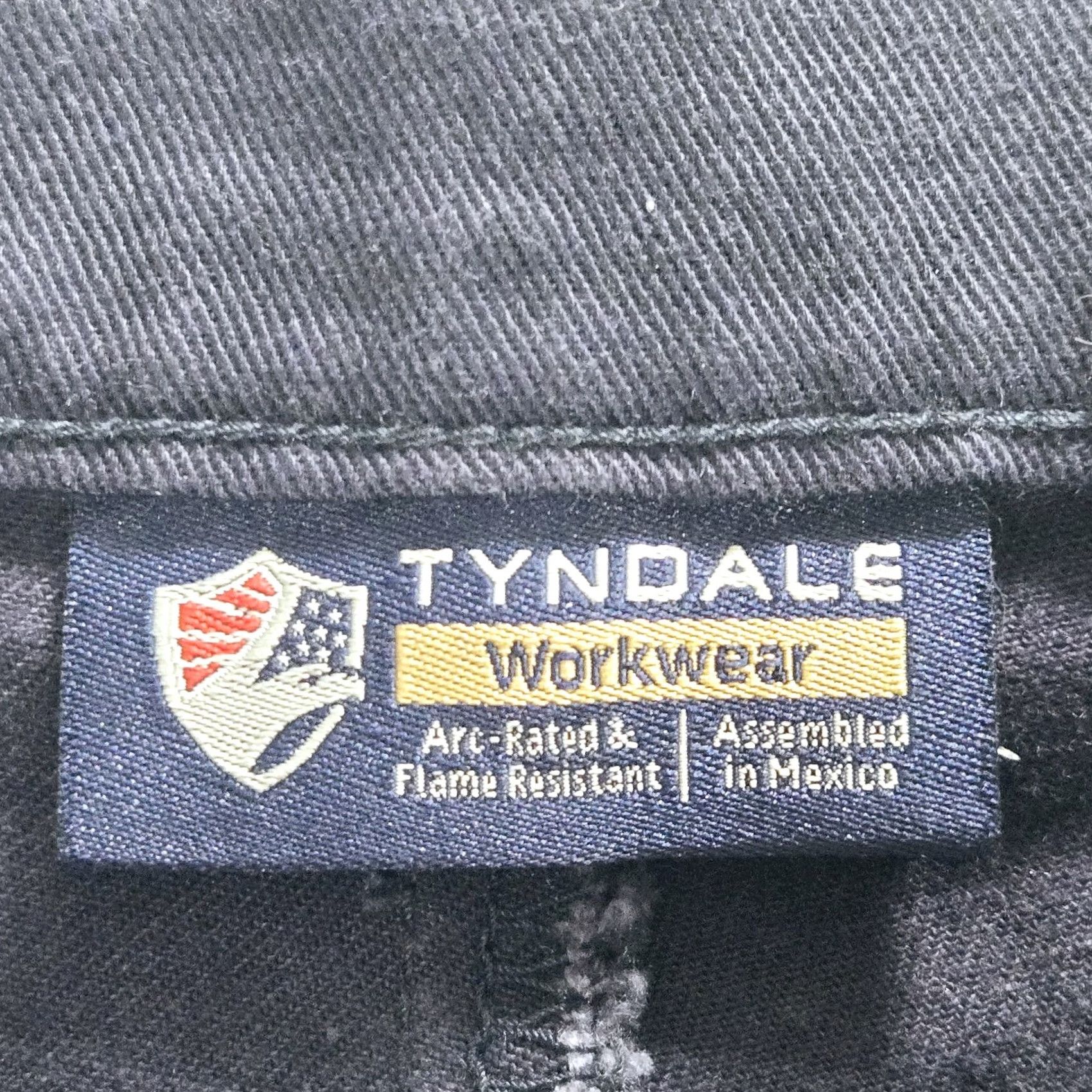 Vintage Tyndale FR Pants Mens Chino Straight Navy Blue Size 42 Regular Flame-Resistant Workwear Casual Business Formal Size US 42 / EU 58 - 5 Thumbnail