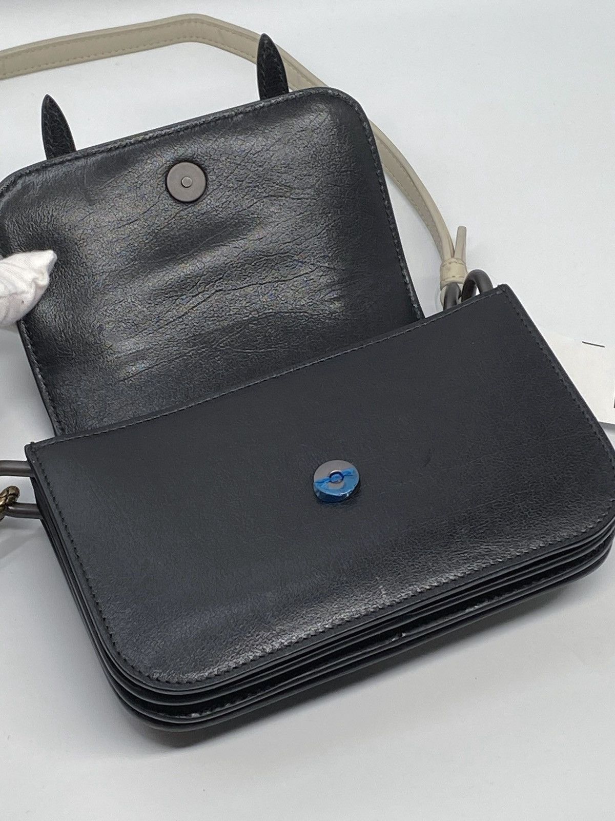 Bottega Veneta Bottega Veneta Doppia Leather Shoulder Bag Mini Size ONE SIZE - 7 Thumbnail
