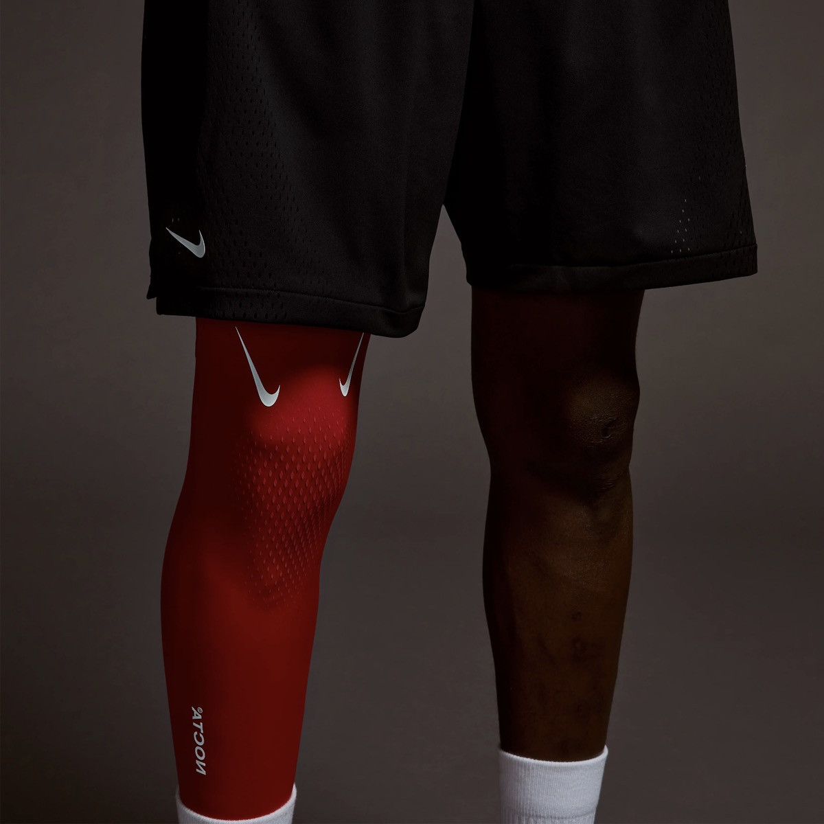 Drake × NOCTA × Nike Nocta x Nike - RED Men's SingleLeg Basketball Tight size M Size US 30 / EU 46 - 2 Thumbnail