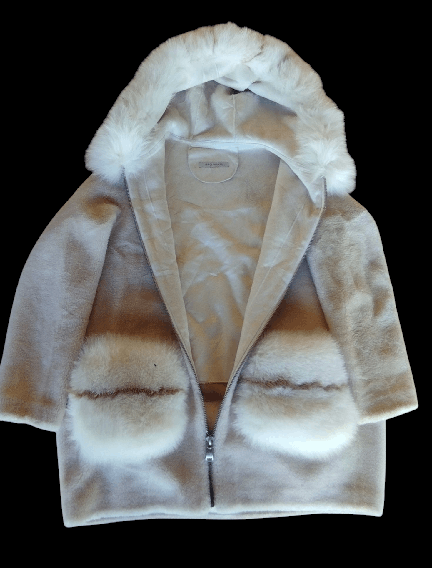 Vintage Mare Monte Saga Furs Wool Coat Size M / US 6-8 / IT 42-44 - 5 Thumbnail