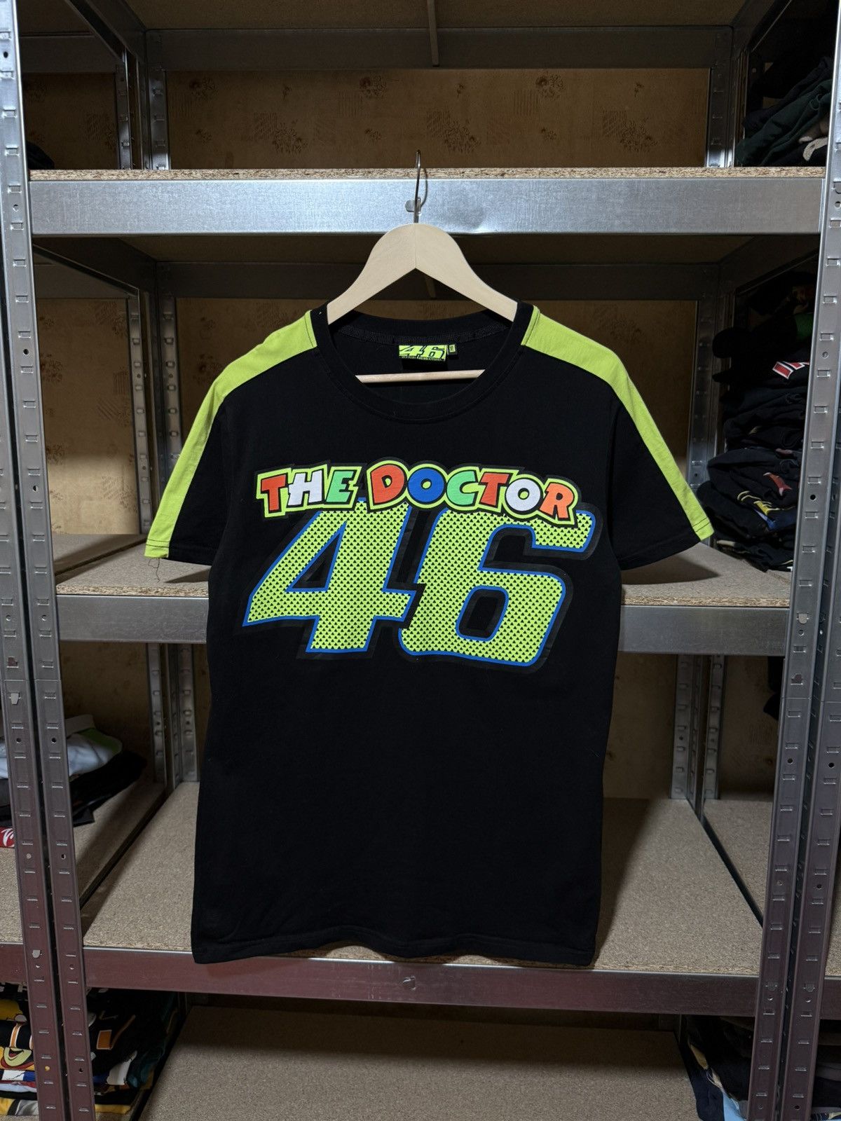 Vintage Vintage Valentino Rossi VR 46 The Doctor Racing T-Shirt Size US M / EU 48-50 / 2 - 1 Thumbnail