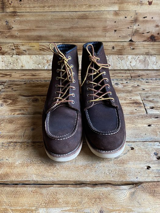 Red Wing Redwing Heritage moc-toe boots chocolate boots sz Us 10E