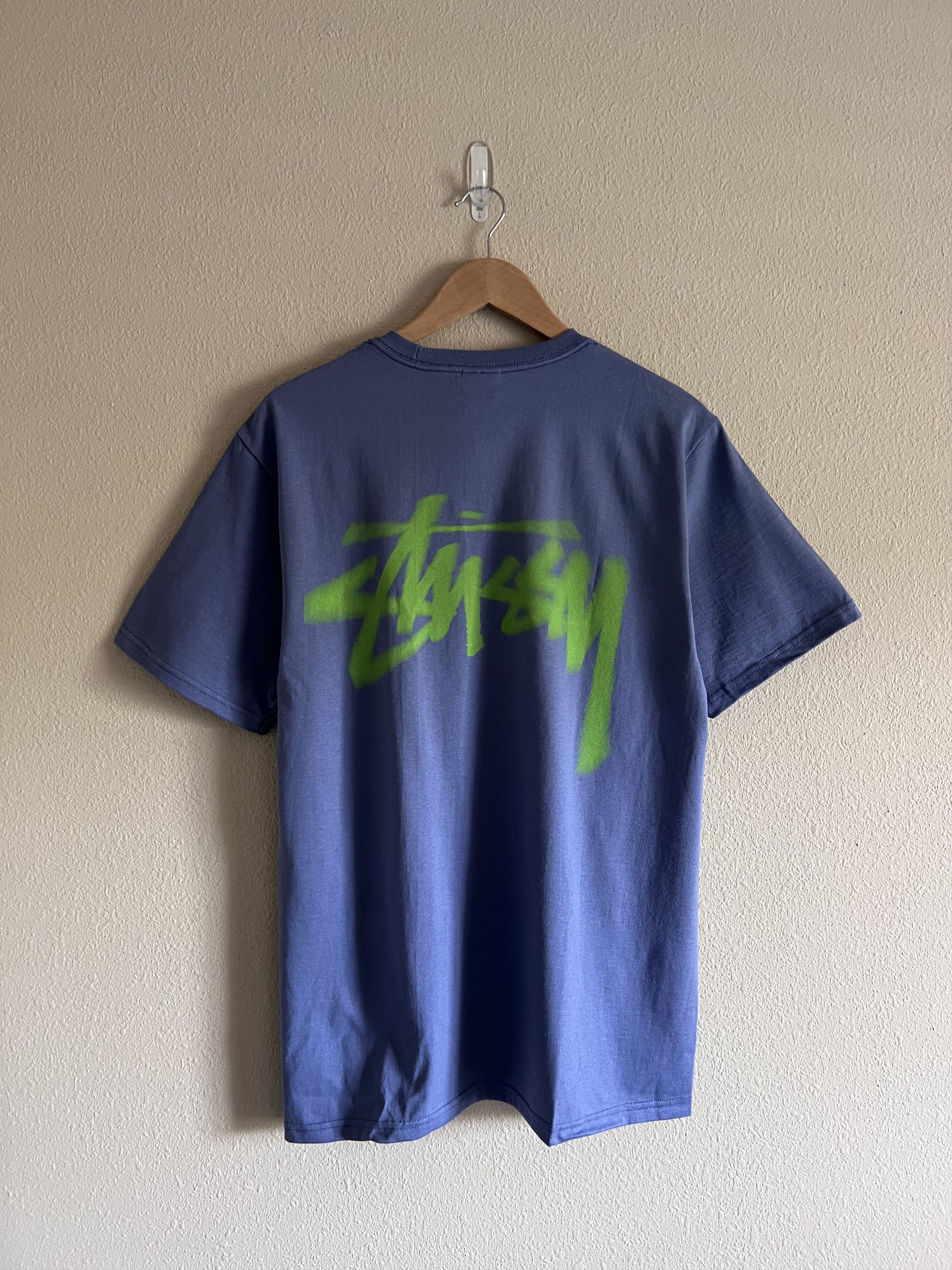 Stussy Stussy Dizzy Stock Tee in Storm Blue Size US S / EU 44-46 / 1 - 3 Thumbnail