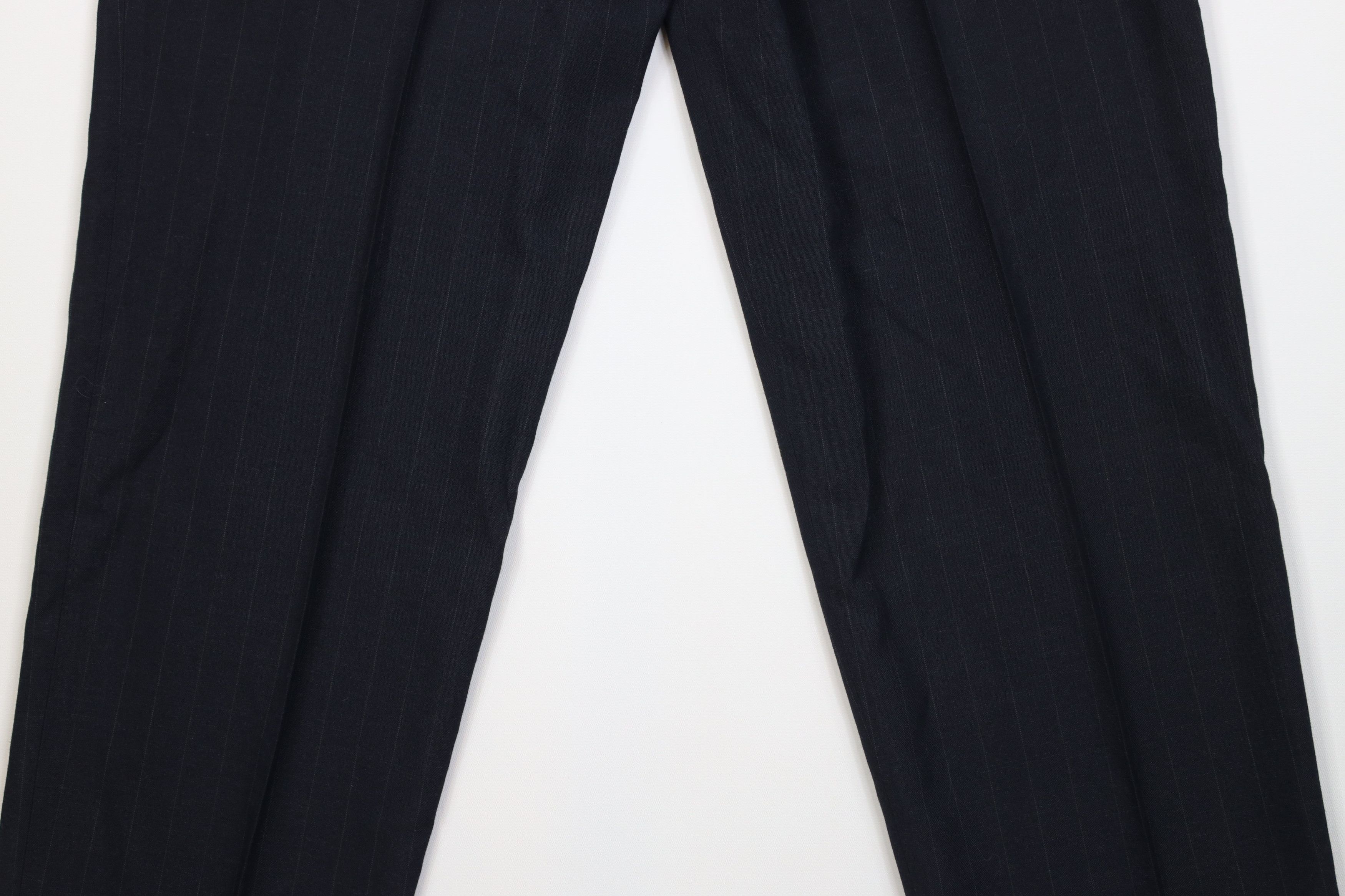 Levi's Vintage 90s Levis Pinstriped Wool Knit Chino Pants Trousers Size US 32 / EU 48 - 13 Thumbnail