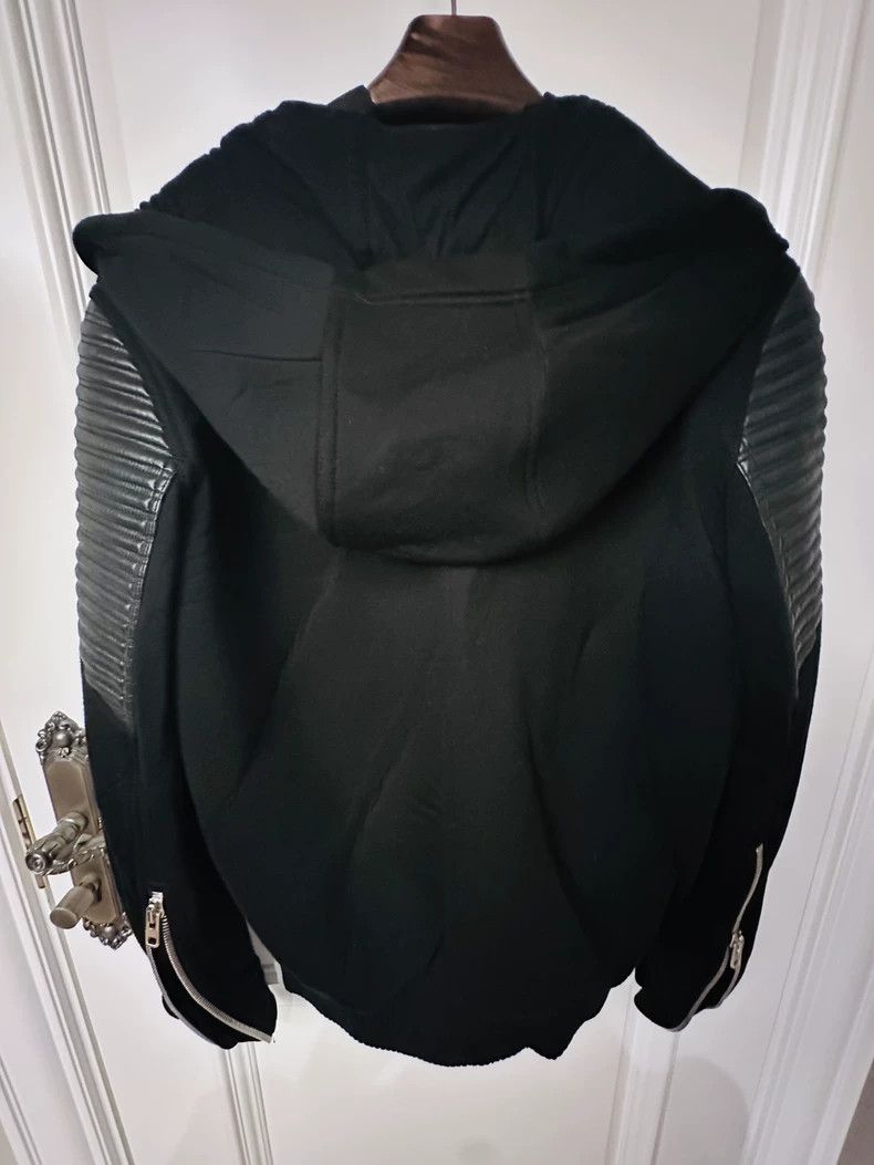 Givenchy Givenchy Black hooded leather jacket, size S, made in Ital Size US S / EU 44-46 / 1 - 2 Thumbnail