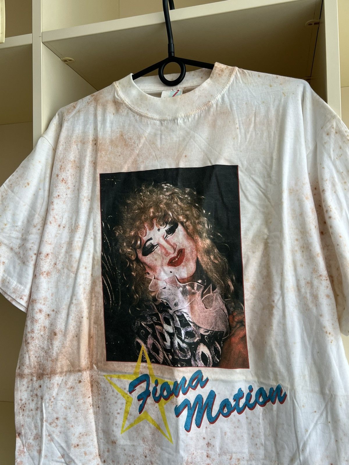 Vintage RARE Vintage Fiona Motion Tee Grunge Aesthetic Size US L / EU 52-54 / 3 - 3 Thumbnail