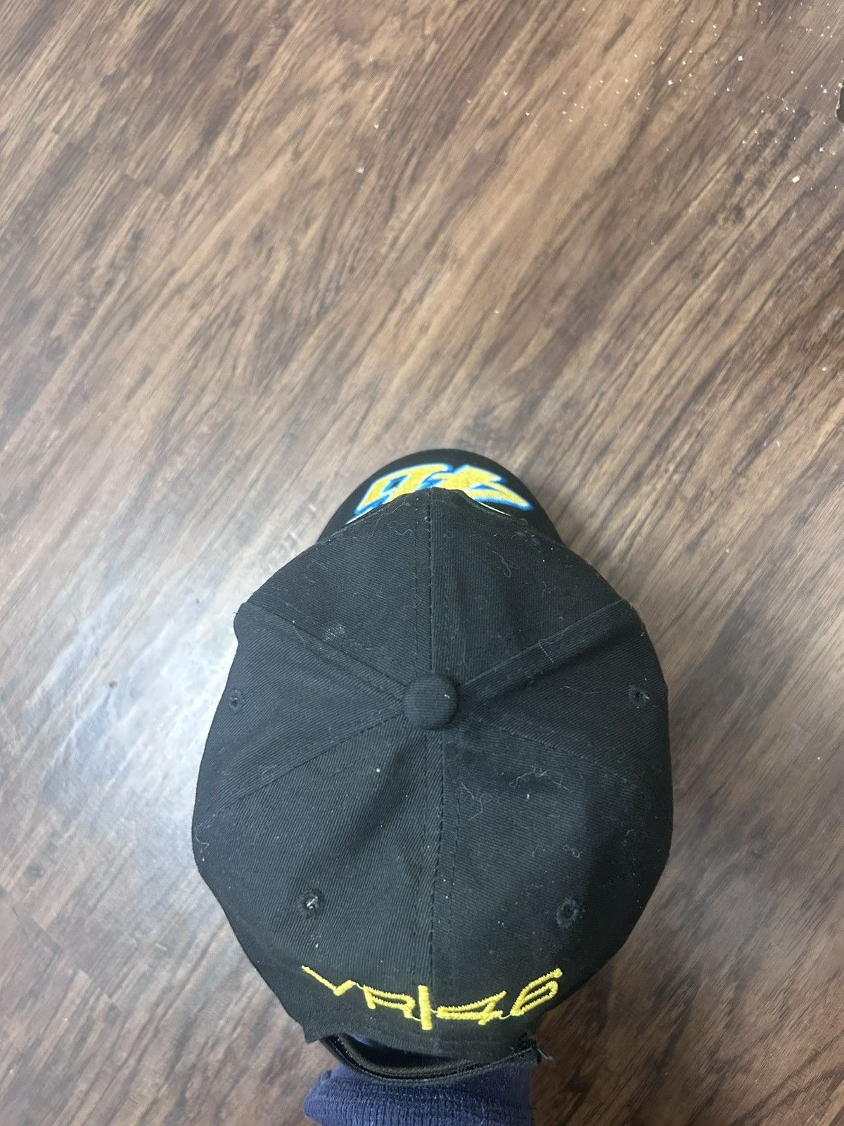 Vintage × Yamaha Valentino Rossi racing motor cross Yamaha hat y2k Size ONE SIZE - 4 Thumbnail