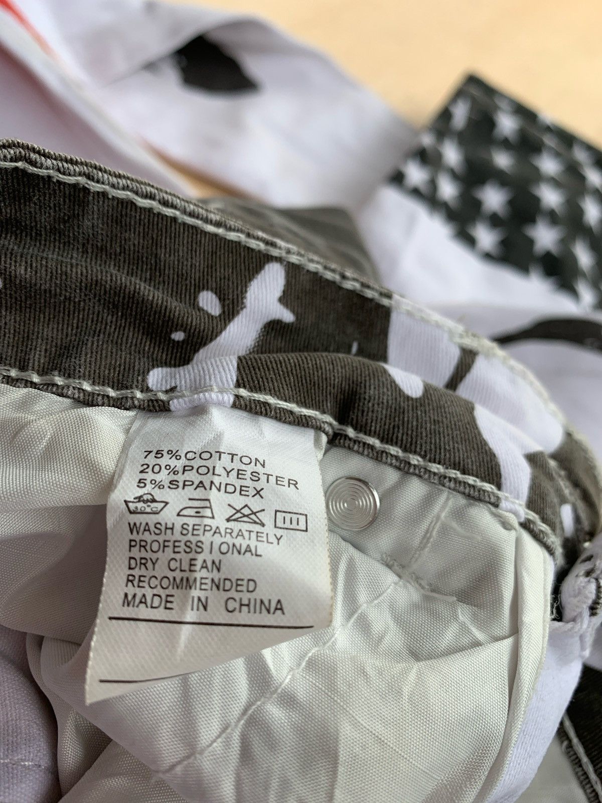 Hysteric Glamour × Japanese Brand Y2k American Flag Star Pants Size US 28 / EU 44 - 7 Thumbnail