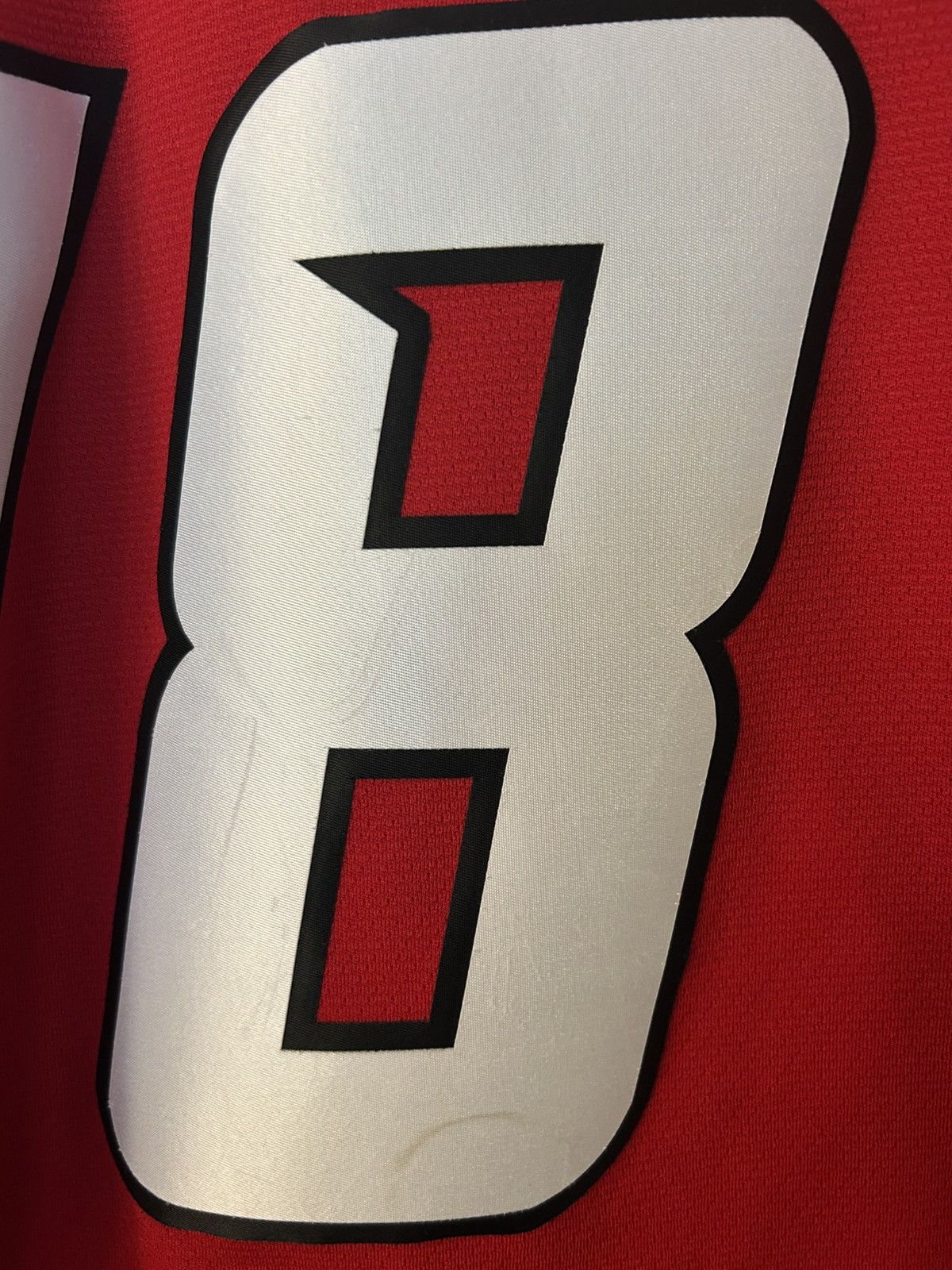 Other Jersey: red squadron xl Tomkins concrete pong hockey #78 xl Size US XL / EU 56 / 4 - 5 Thumbnail