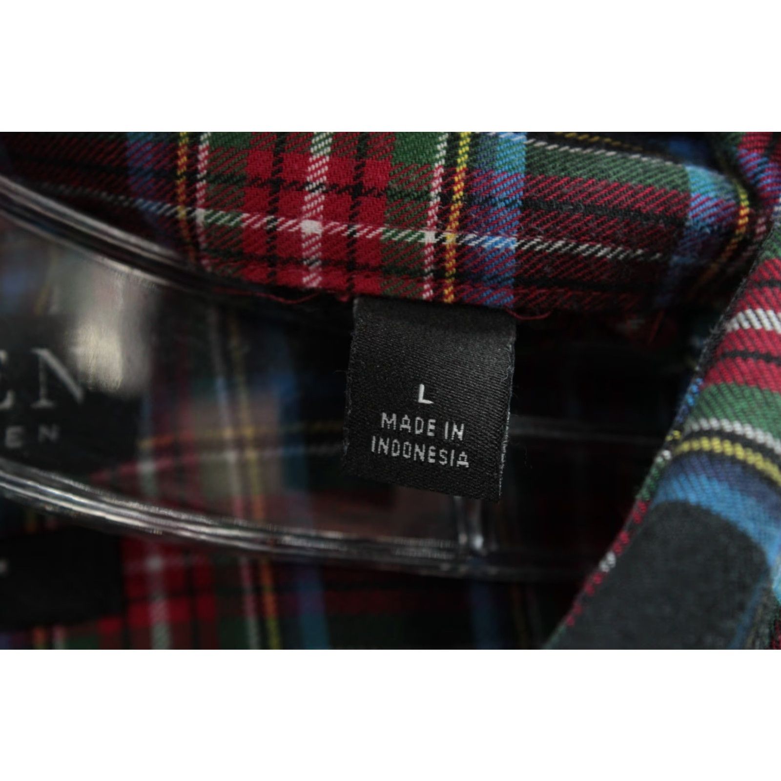 Ralph Lauren Lauren Ralph Lauren Black Label Shirt Mens Large Multicolor Plaid Flannel Preppy Size US L / EU 52-54 / 3 - 5 Thumbnail