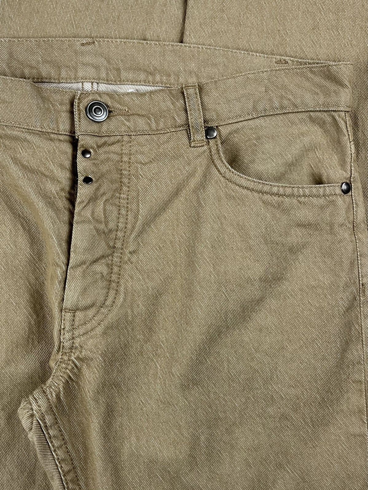 Maison Margiela AW12 Maison Margiela Line 10 Stitched Beige Slim Denim Jeans Size US 30 / EU 46 - 3 Thumbnail