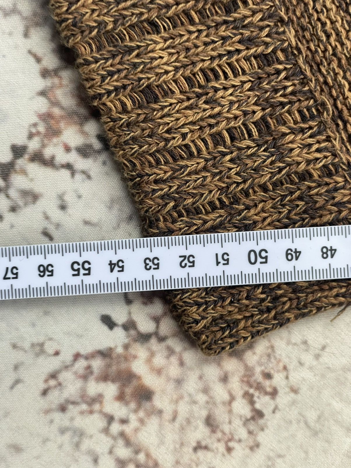 Diesel (Women’s) Diesel XL – Brown Linen Silk Sweater, Old Money Size XL / US 12-14 / IT 48-50 - 11 Thumbnail