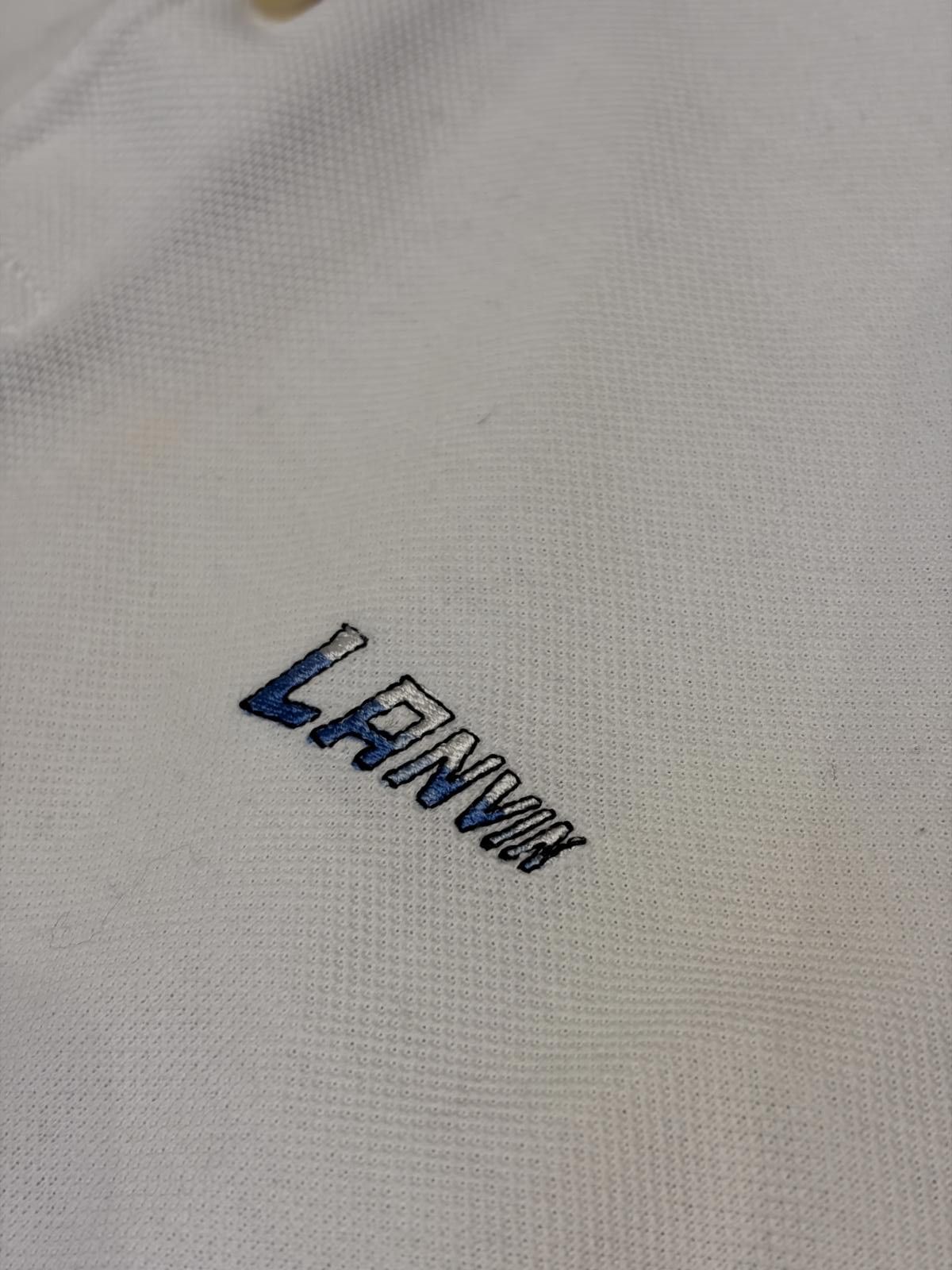 Lanvin Lanvin Contrast-Collar Polo Shirt (Current Season) Size US M / EU 48-50 / 2 - 5 Thumbnail