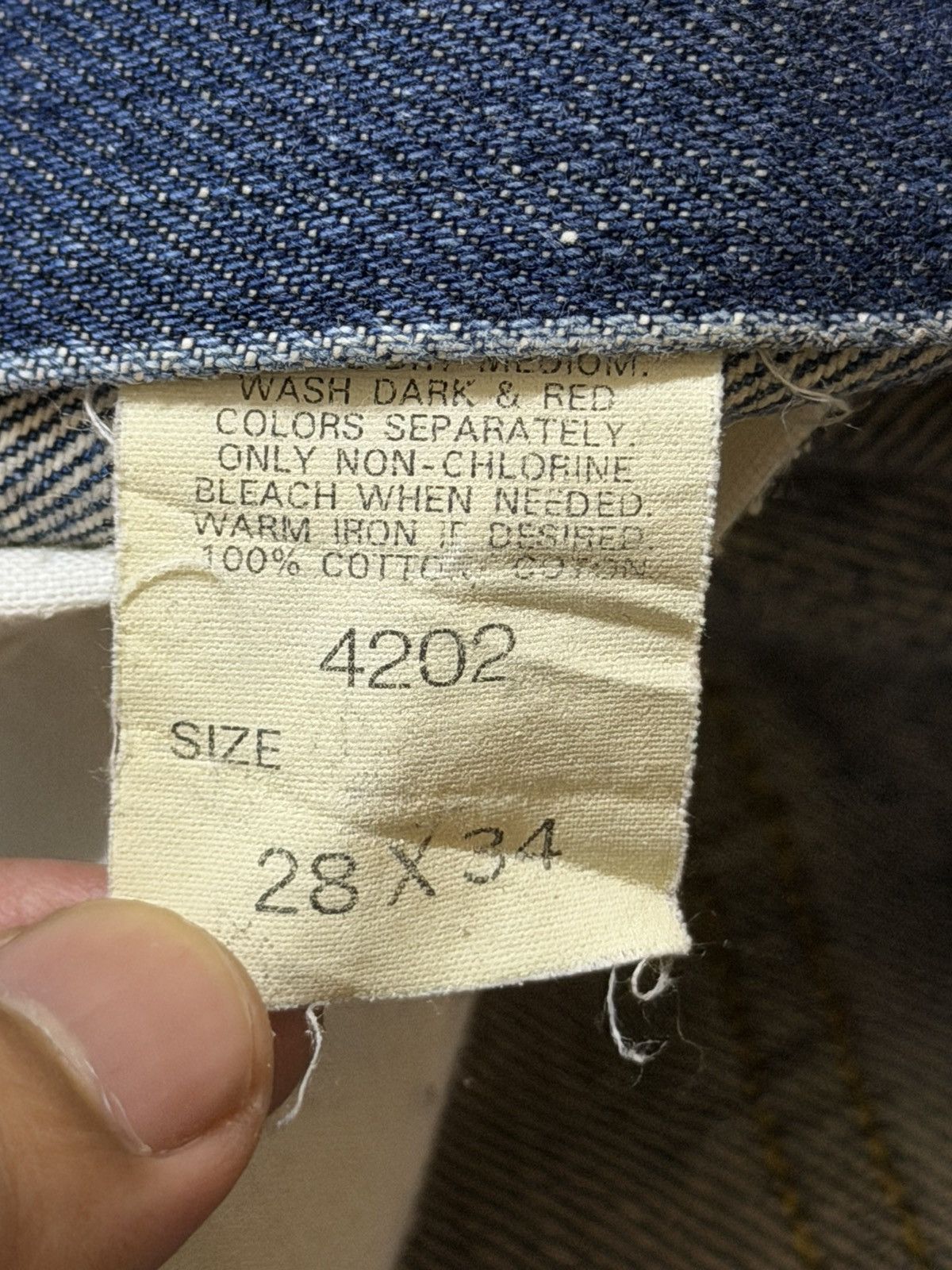 Lee Vintage 90s Lee Rider Mud Wash Faded Whiskers Wide Leg Flare Size 26" / US 2 / IT 38 - 9 Thumbnail