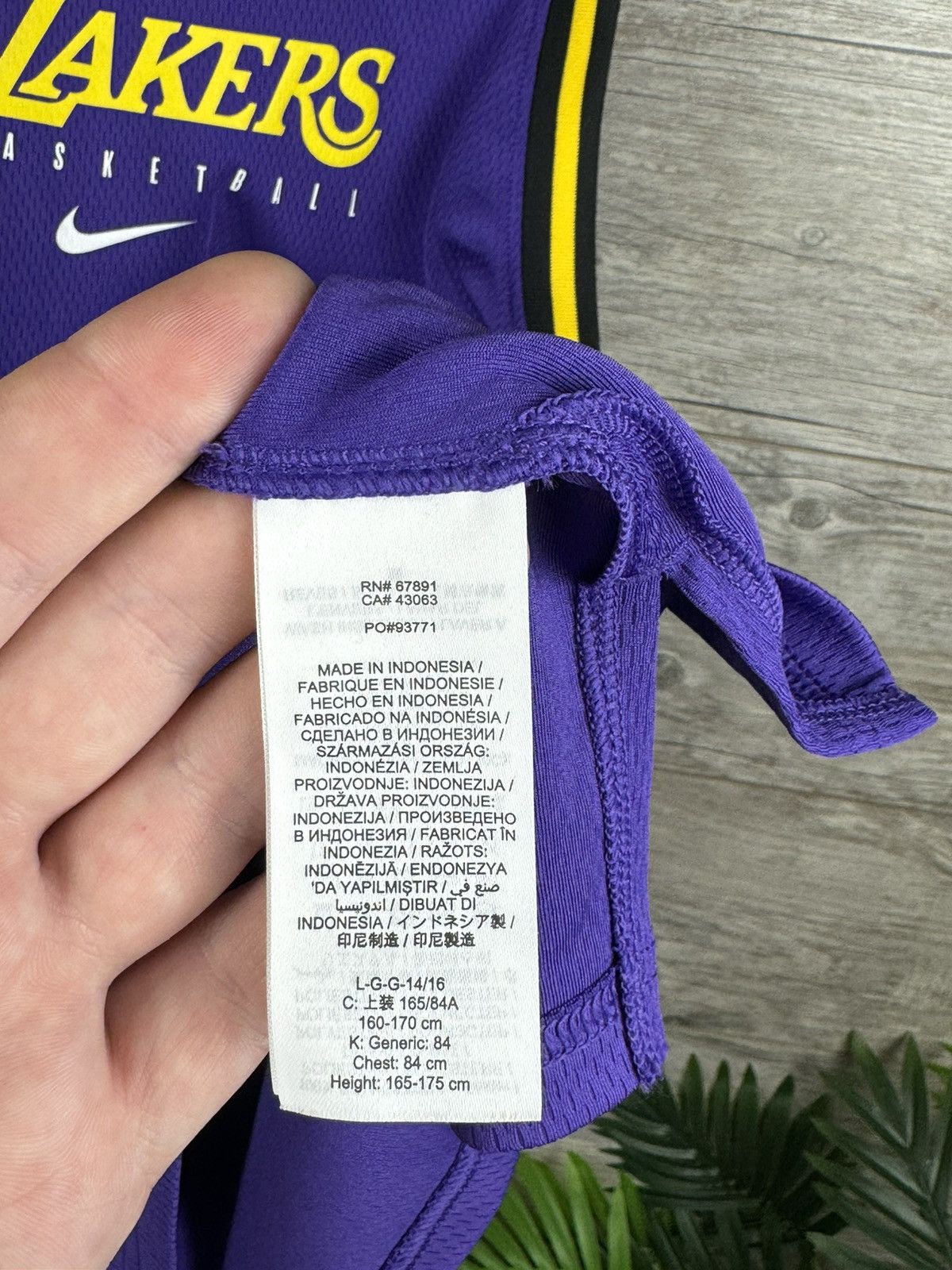 NBA × Nike Nike Basketball Lakers NBA Y2K Size Xs Size US XS / EU 42 / 0 - 3 Thumbnail