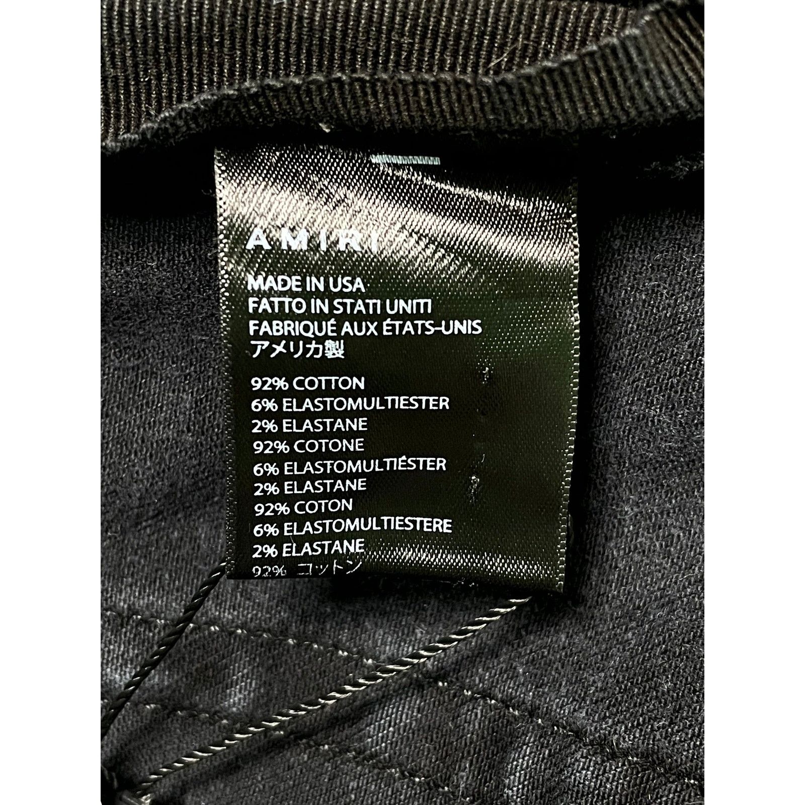 Amiri Amiri MX2 Paisley Black Wash & Brown Jeans Size US 36 / EU 52 - 5 Thumbnail