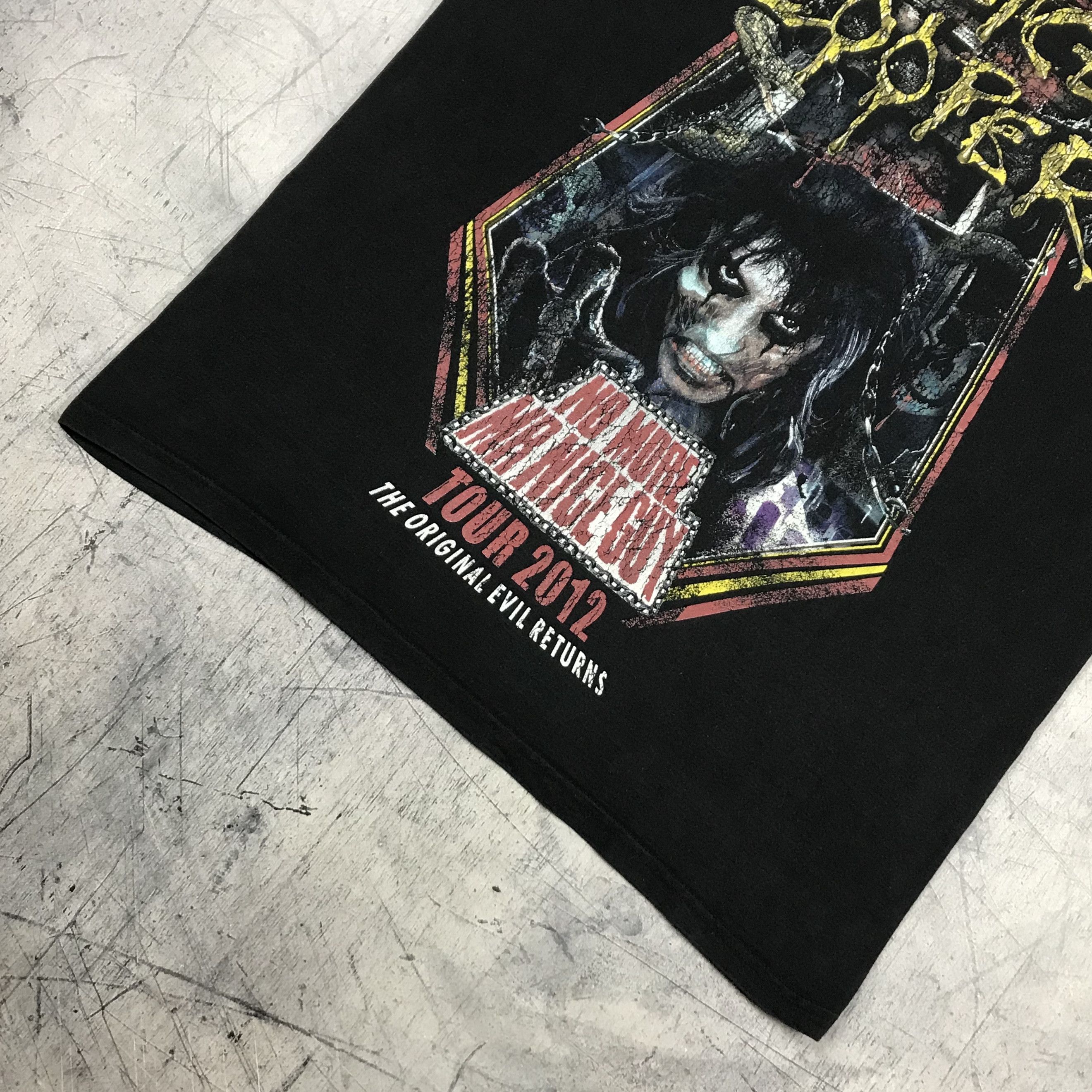 Band Tees Alice Cooper No More Nice Guy Tour Tee Size US L / EU 52-54 / 3 - 9 Thumbnail