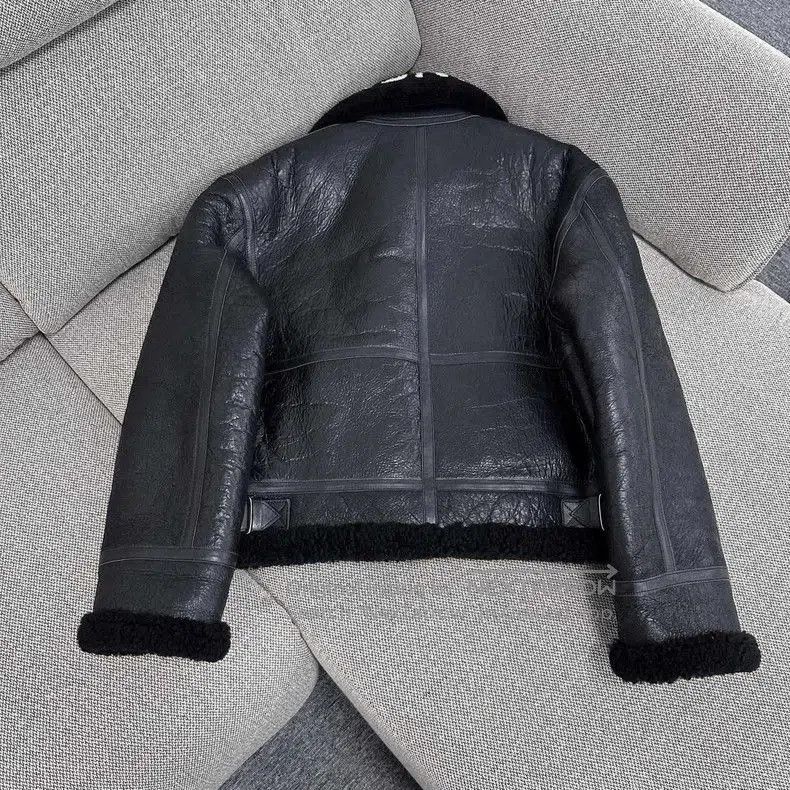 Balenciaga Balenciaga Black Shearling Jacket. Size US M / EU 48-50 / 2 - 2 Thumbnail