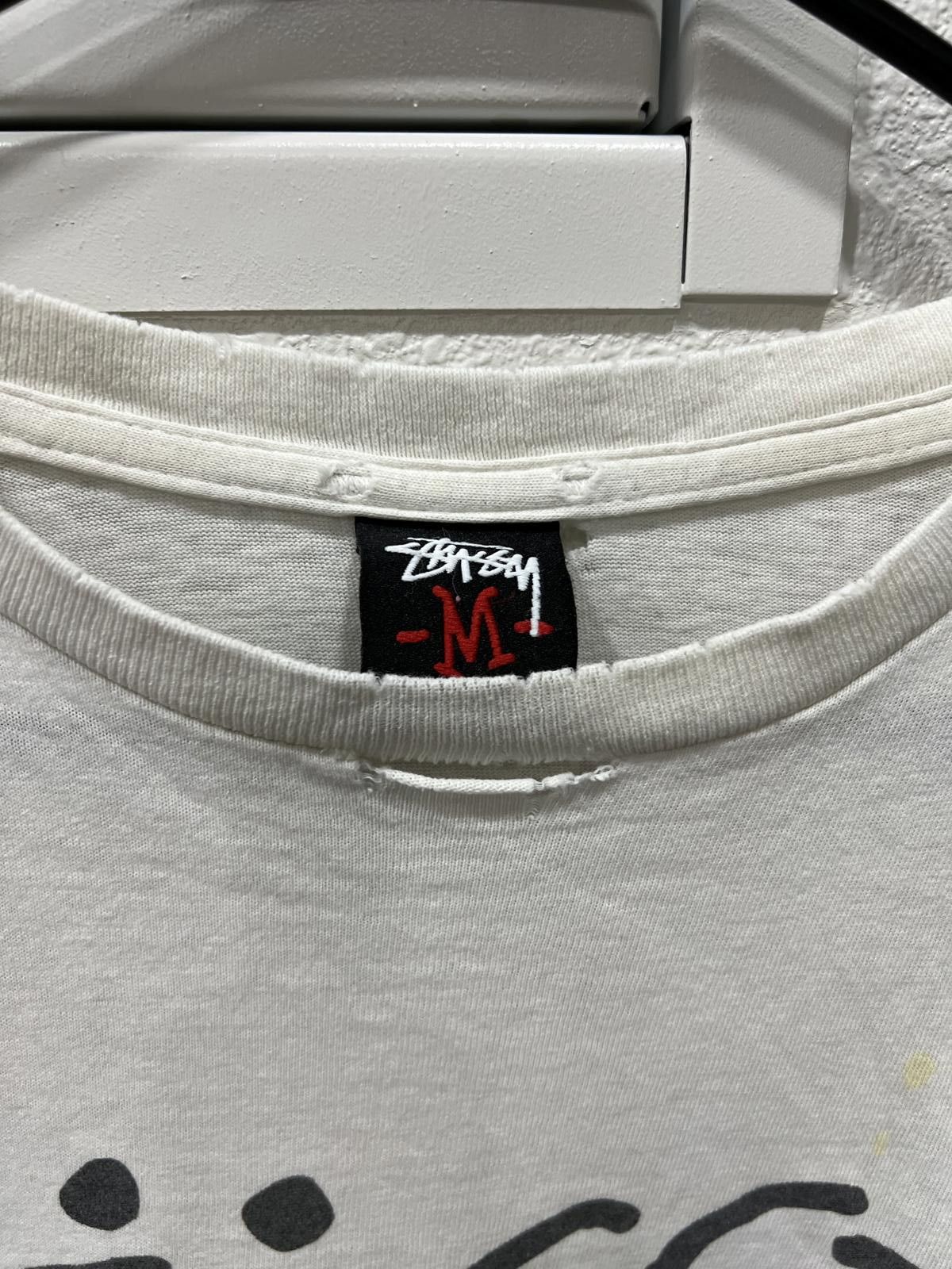 Stussy Y2K Thrashed Stussy Location Tee Size US M / EU 48-50 / 2 - 2 Thumbnail