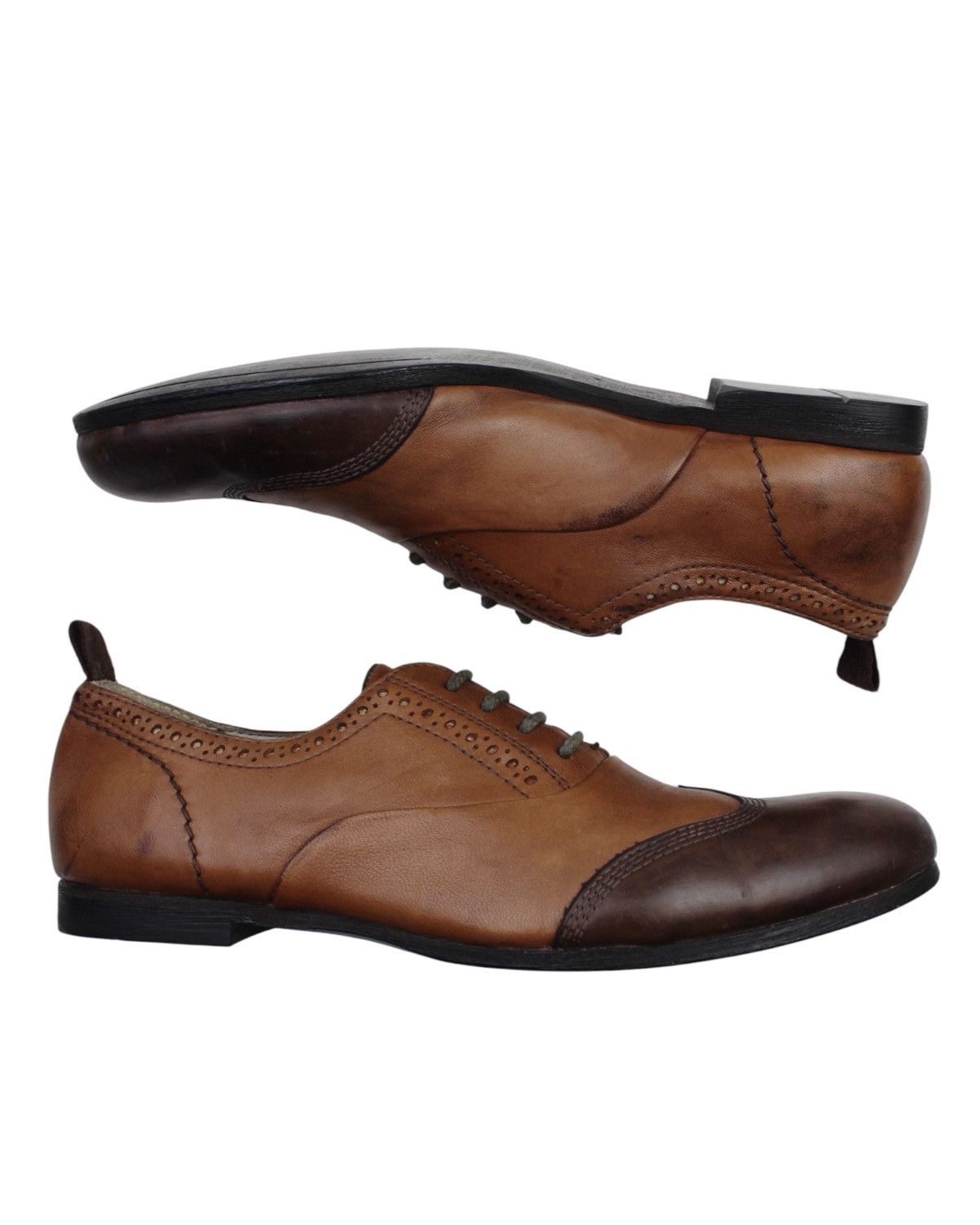Alfredo Bannister 2000S ALFREDO BANNISTER JAPAN OXFORD CAPTOE LEATHER SHOES Size US 8 / EU 41 - 4 Thumbnail