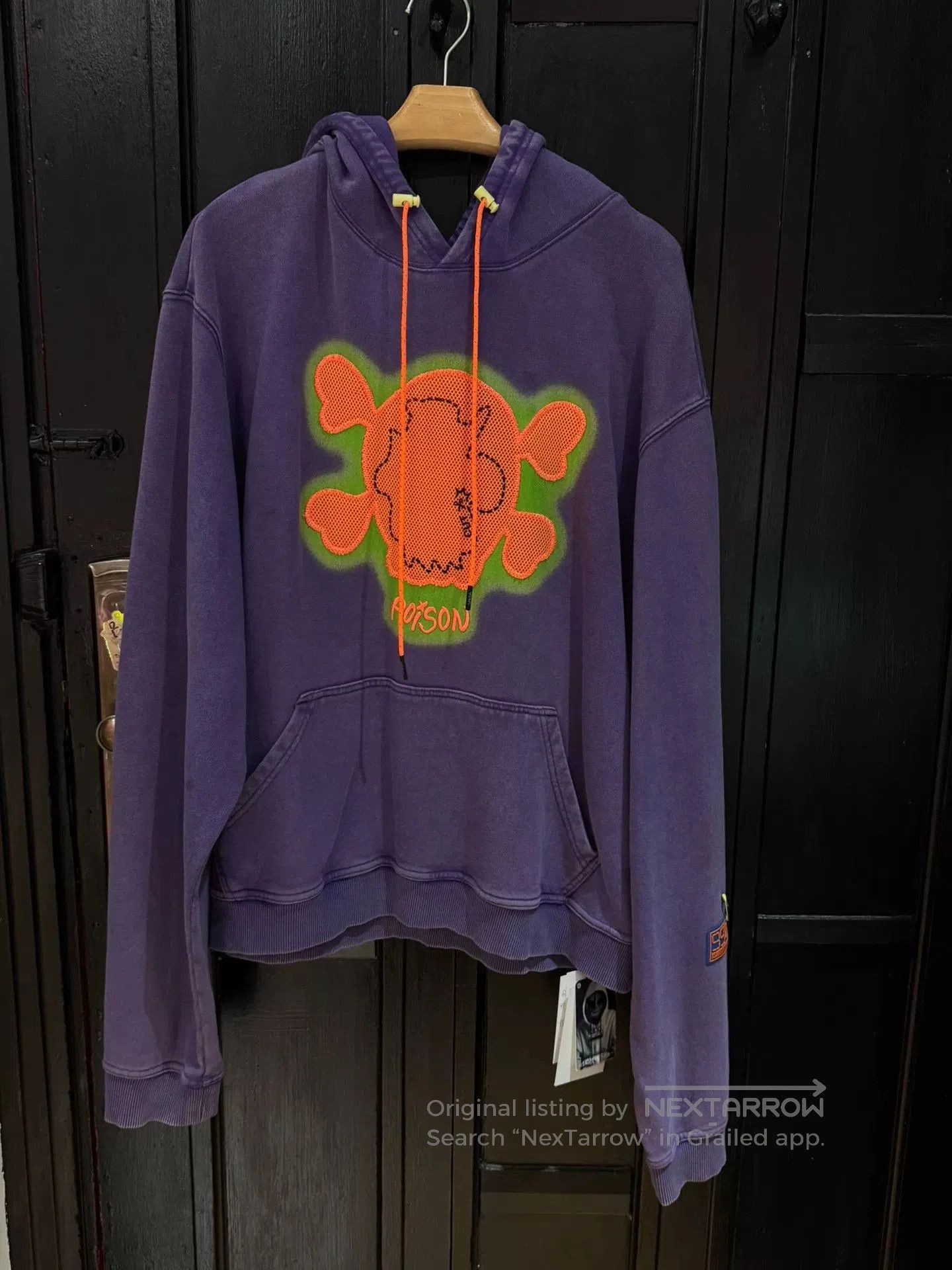 99%IS- purple skull long sleeve hoodie. Size US M / EU 48-50 / 2 - 1 Thumbnail