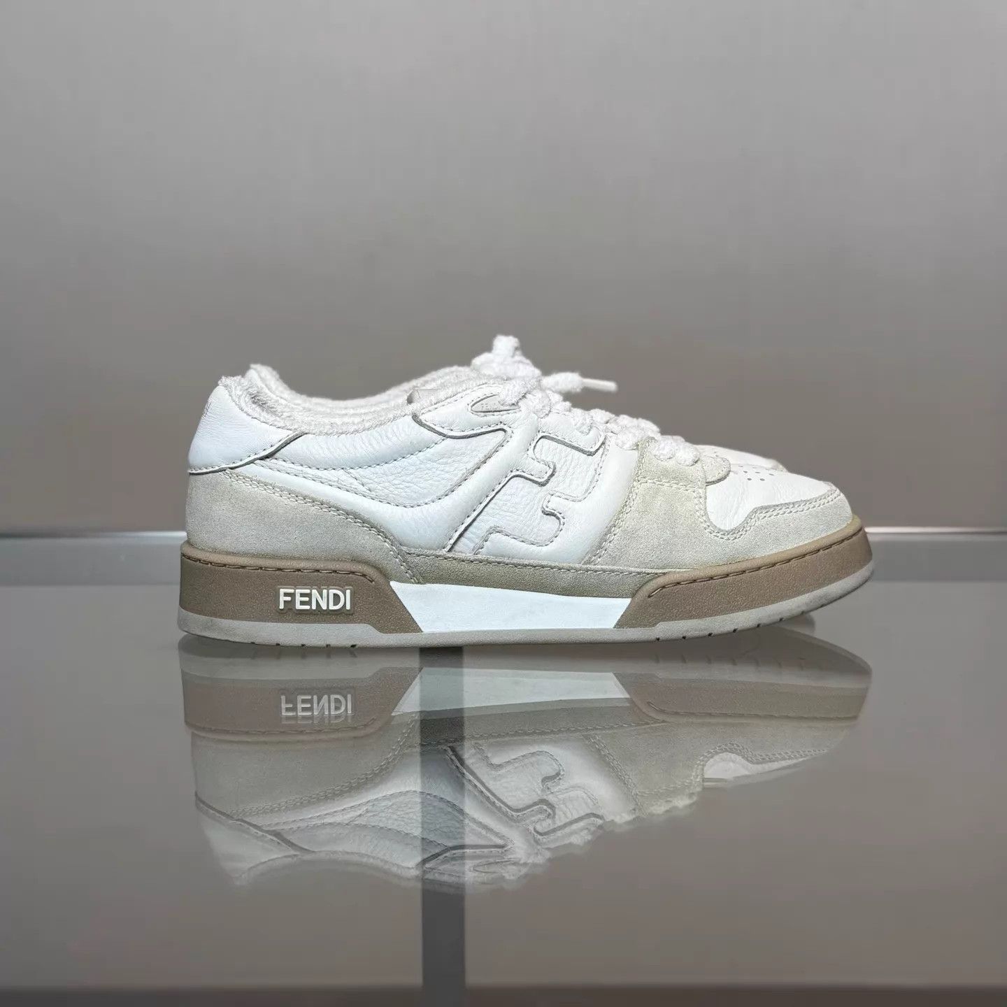 Fendi Fendi Match White & Brown UK6 (40) Size US 7 / EU 40 - 3 Thumbnail