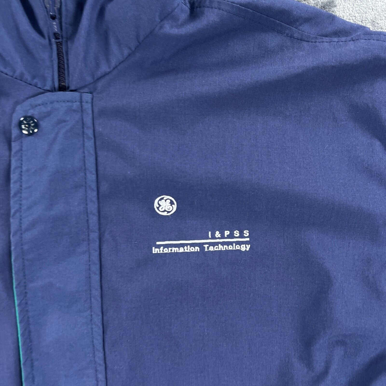 Other Vintage 80's General Electric King Louie Employee Jacket Men Size US XL / EU 56 / 4 - 4 Thumbnail