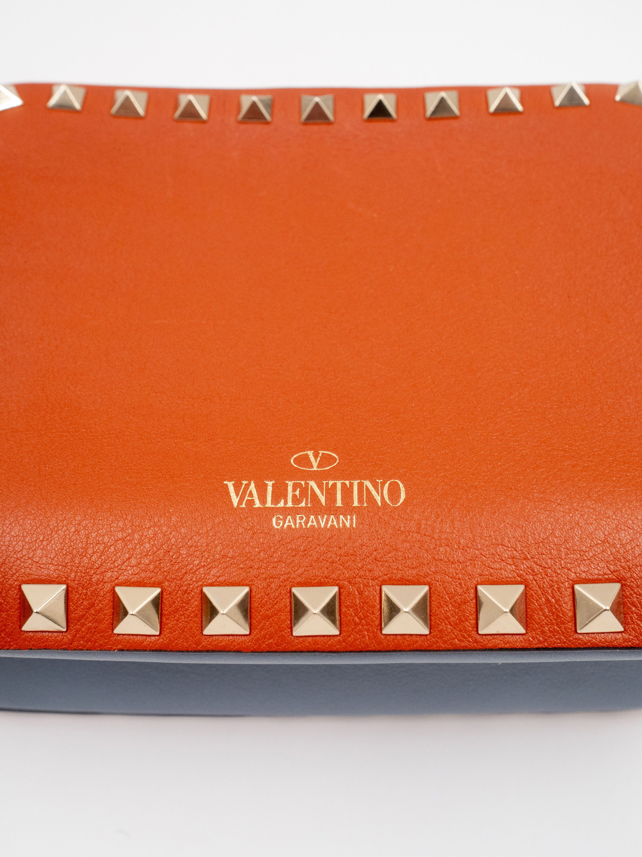 Valentino Dusty Orange Rockstud Camera Bag Size ONE SIZE - 6 Thumbnail