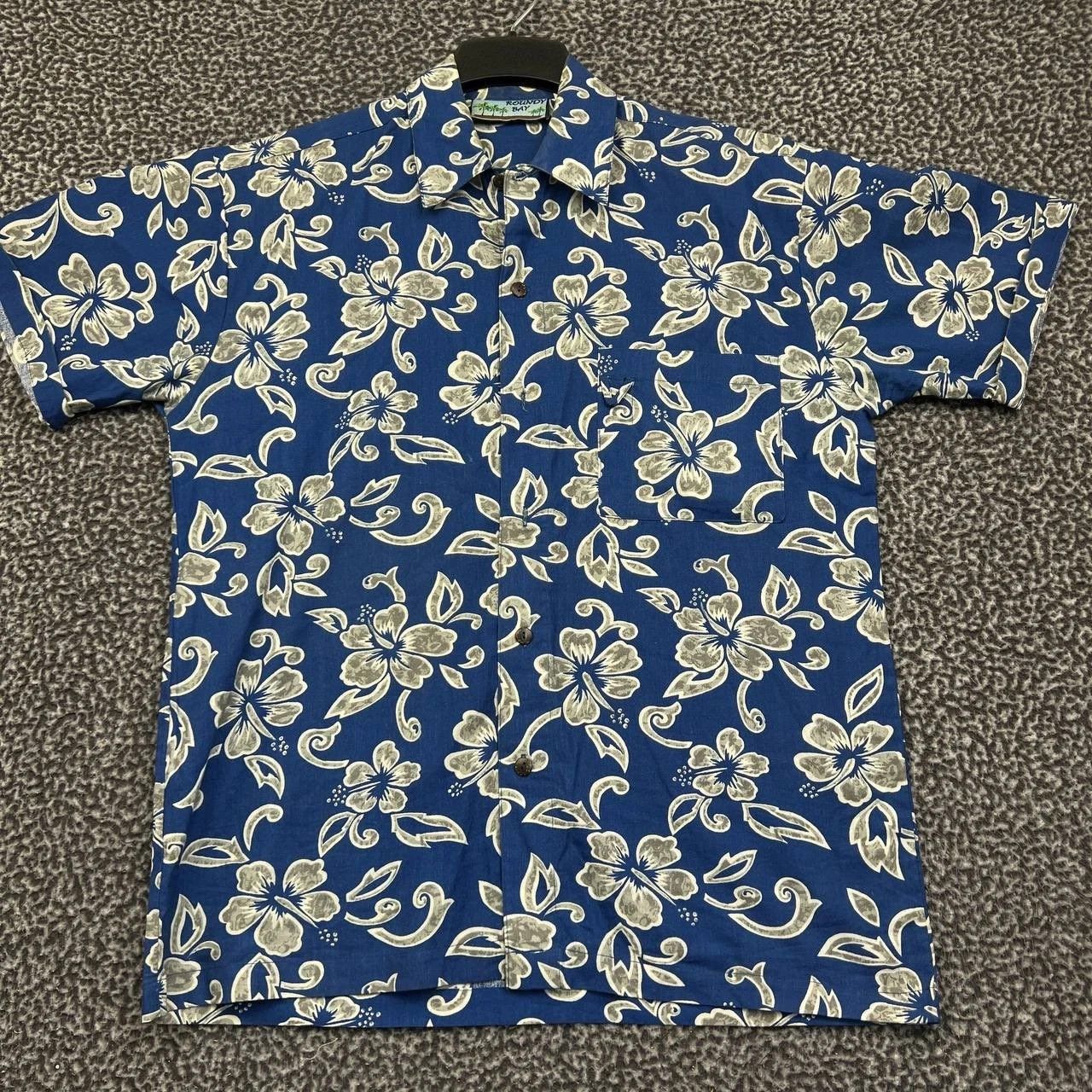 Other Roundy Bay Shirt Men Hawaiian Button Up Collared Cotton M Size US M / EU 48-50 / 2 - 1 Thumbnail