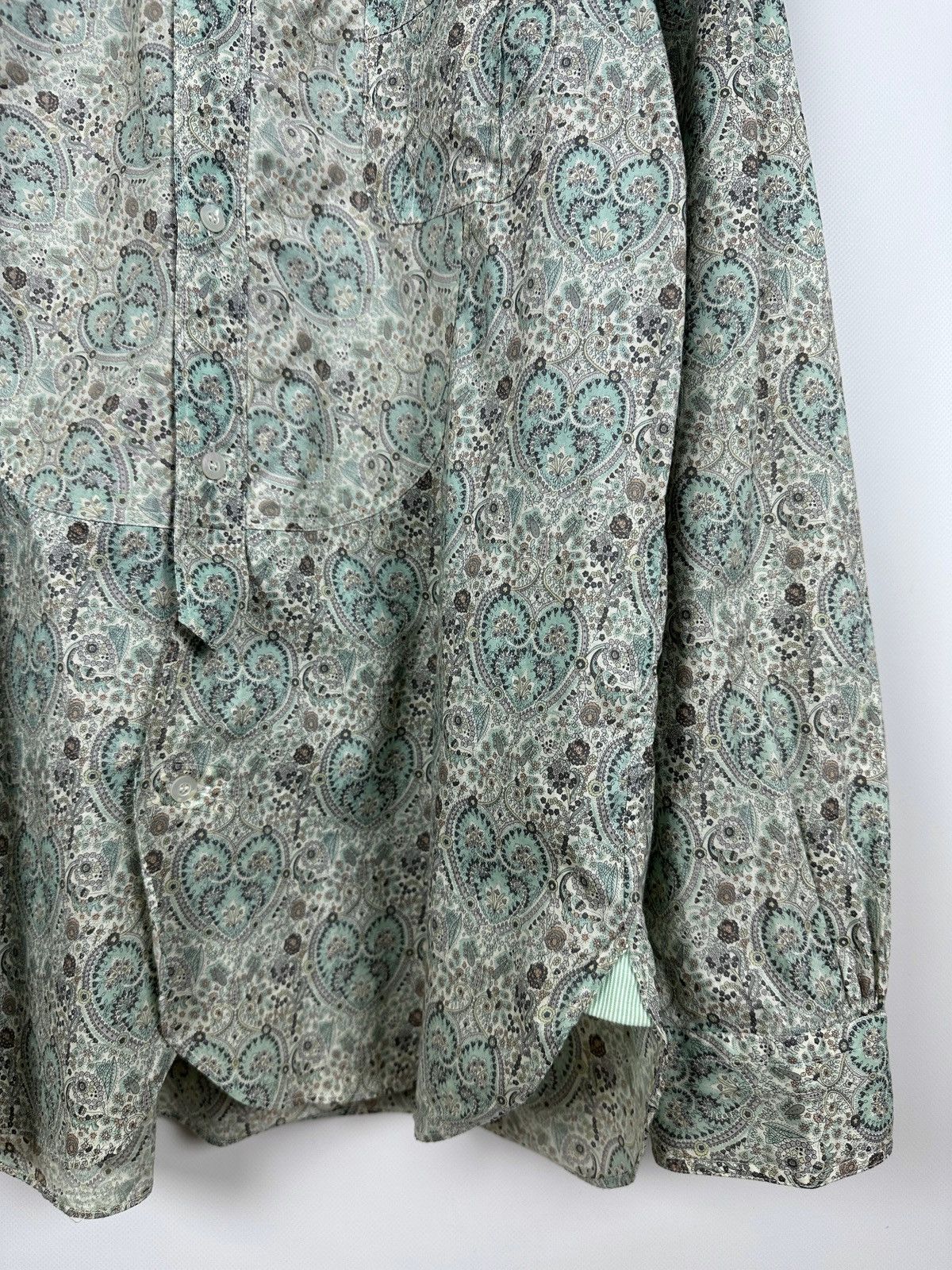 Junya Watanabe Comme des Garçons Junya Watanabe MAN Paisley Button Up Shirt Size US L / EU 52-54 / 3 - 10 Thumbnail