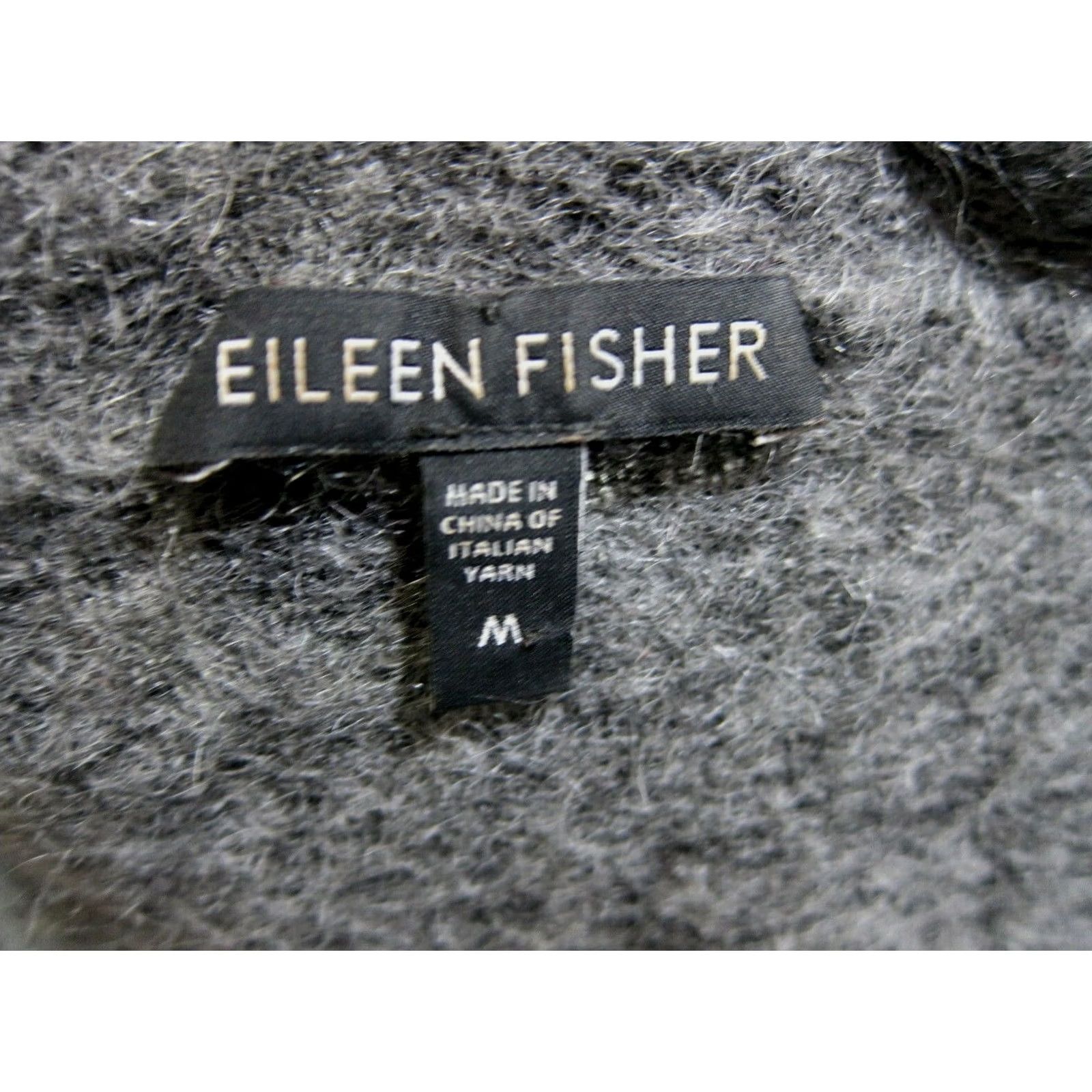 Eileen Fisher Eileen Fisher Cardigan Sweater Medium Grey Italian Mohair Oversized Cozy Women Size M / US 6-8 / IT 42-44 - 4 Thumbnail
