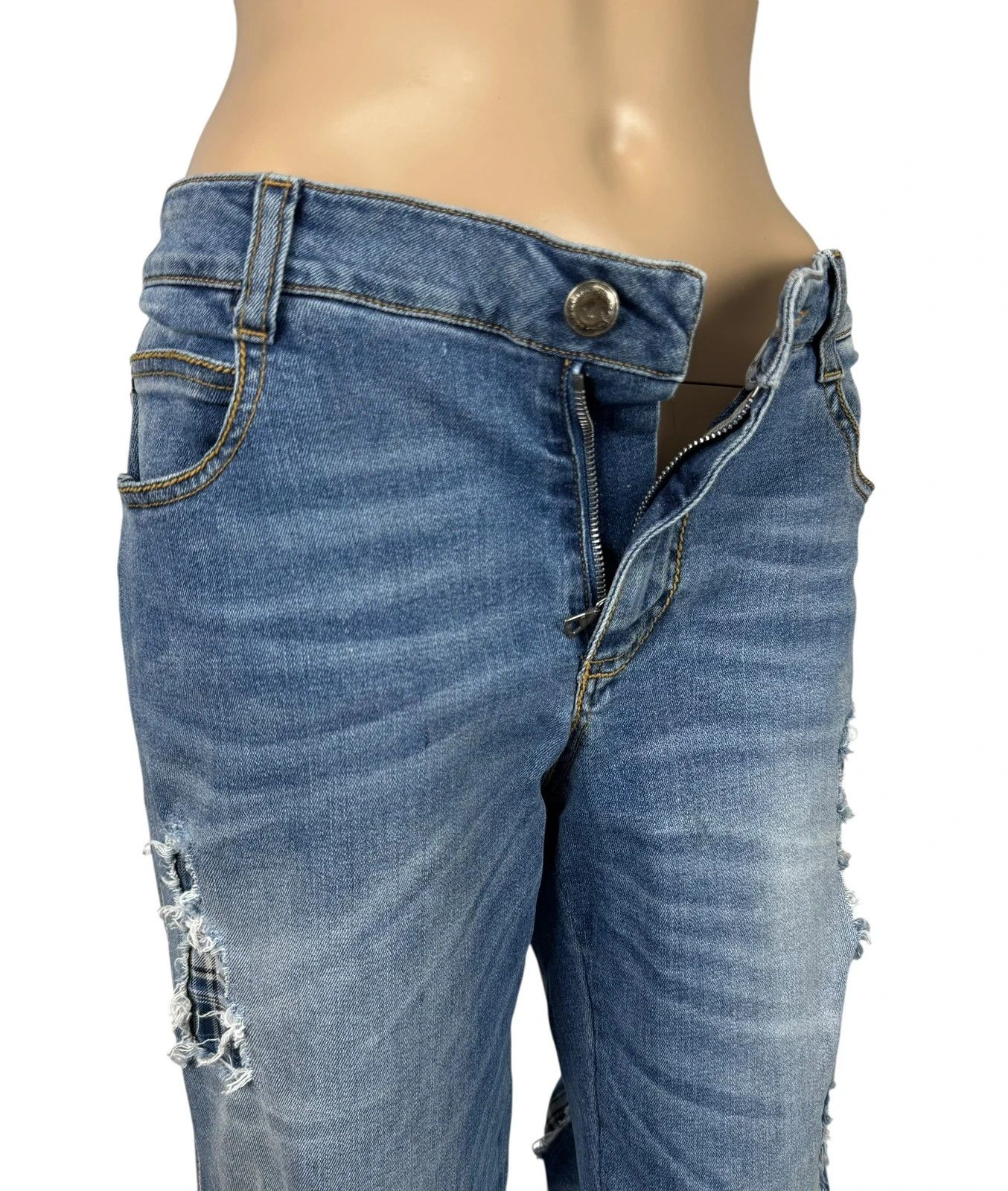 Ermanno Scervino Ermanno Scervino Royal Denim Boyfriend Jeans size 44 Size 30" / US 8 / IT 44 - 10 Thumbnail