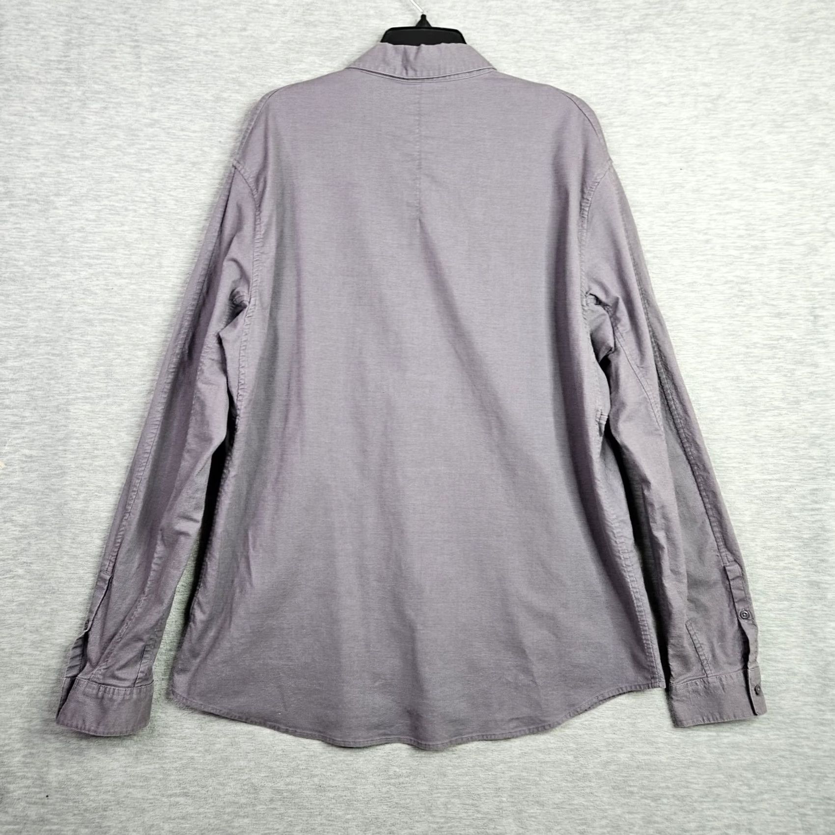 Lululemon Lululemon Purple Button-Down Long Sleeve One Pocket Front Shirt XXL Button-Up Men Purple Shirts Front Pocket Casual Shirt Lululemon Size US XXL / EU 58 / 5 - 2 Thumbnail