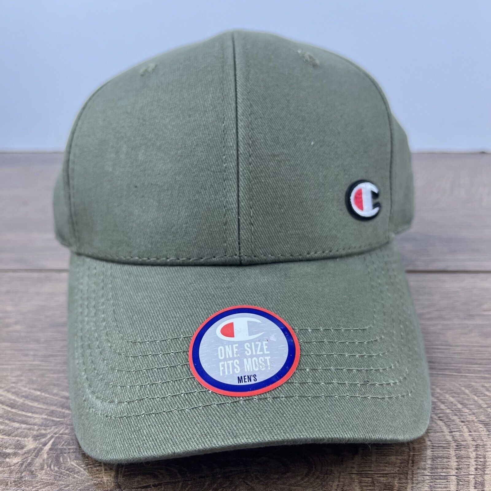 Champion Champion Green Hat Champion Brand Baseball Cap Adjustable Gr Size ONE SIZE - 1 Thumbnail