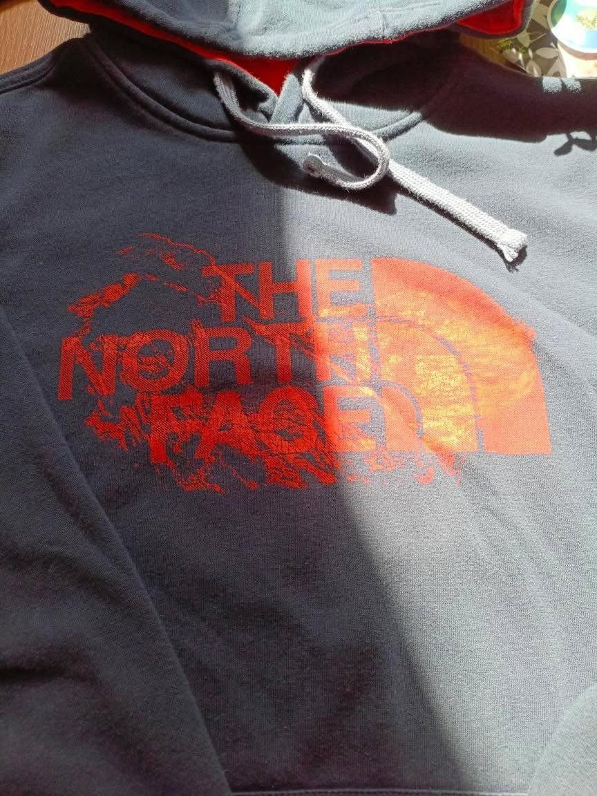 The North Face The North Face men's size L blue hoodie with orange logo Size US L / EU 52-54 / 3 - 2 Thumbnail