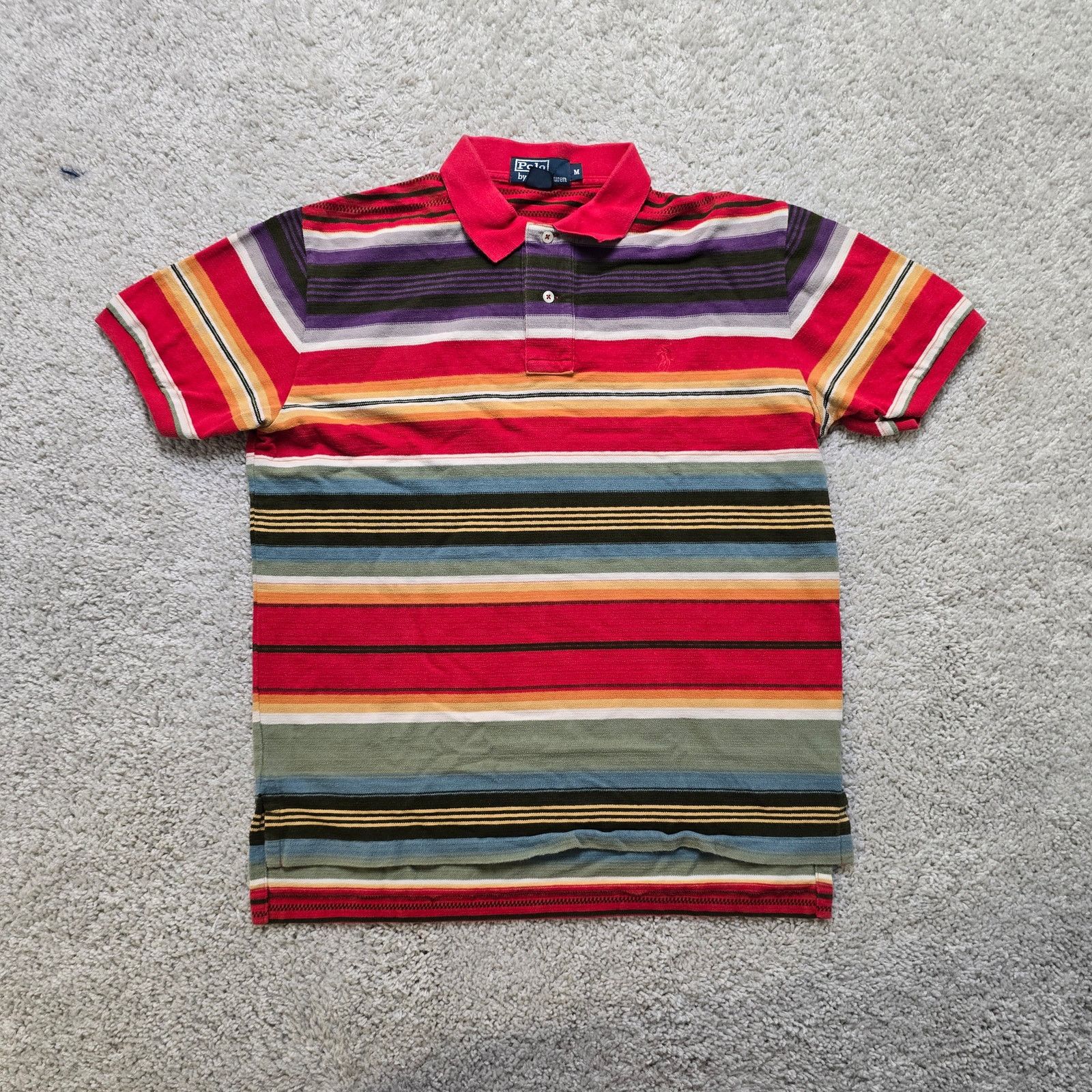 Ralph Lauren Polo Ralph Lauren Mens Vintage VTG Polo Aztec Stripe Medium Size US M / EU 48-50 / 2 - 1 Thumbnail