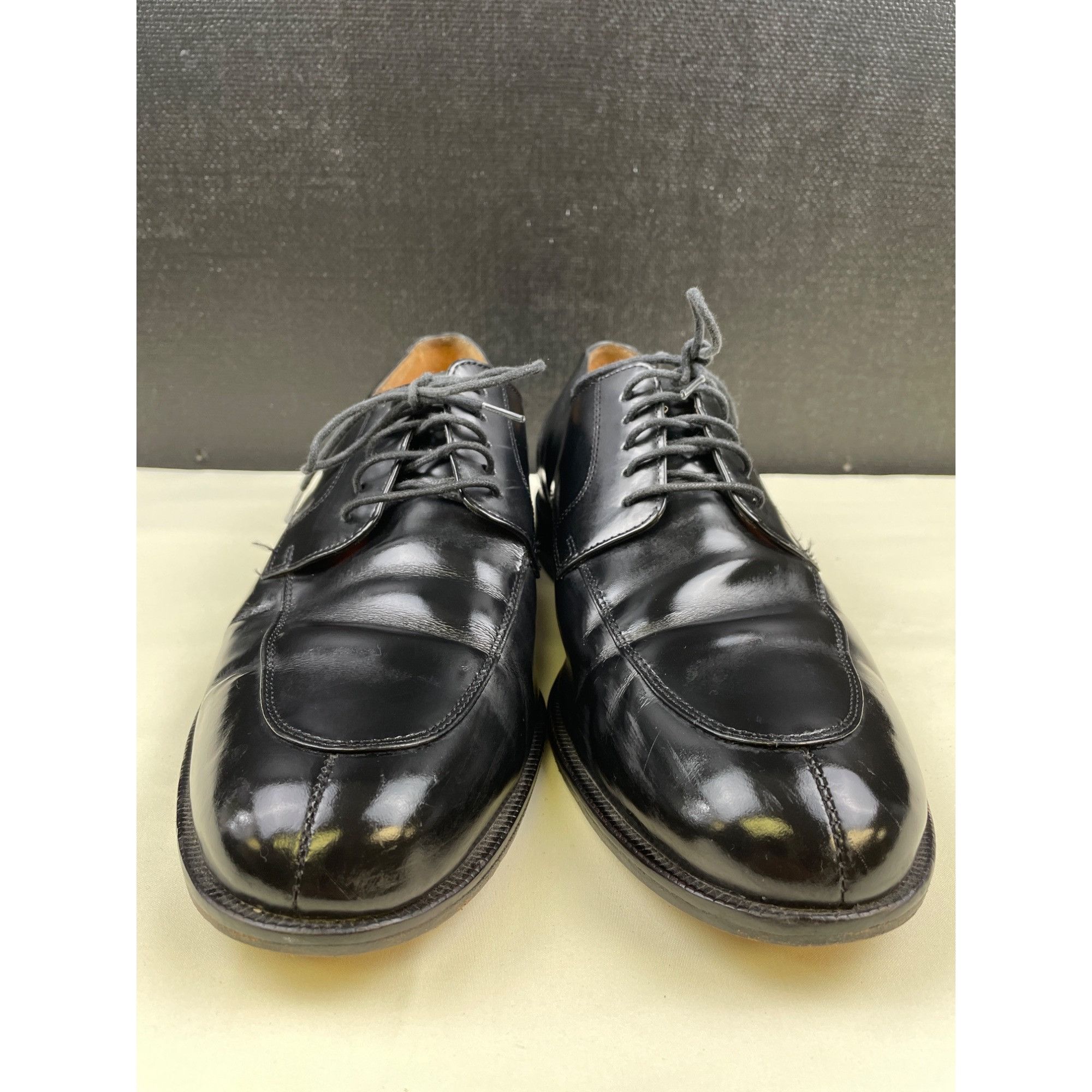 Cole Haan Cole Haan Men's Black Leather Shoes/ Oxford / Dress shoes Si Size US 10 / EU 43 - 2 Thumbnail