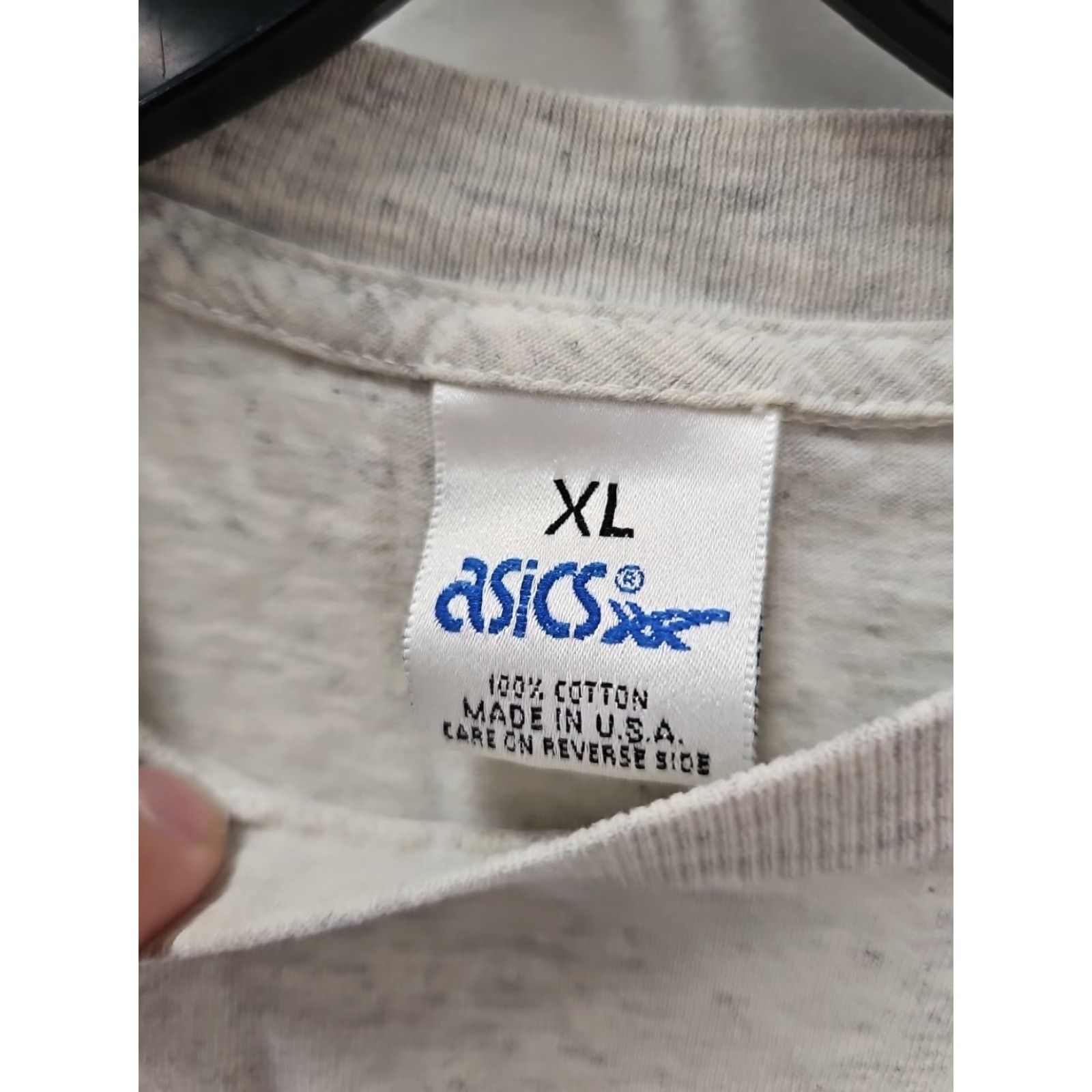 Asics VINTAGE Asics Tahoe Trick Or Trot Halloween Fall Shirt XL Mens Gray 1990s Graphic Tee Size US XL / EU 56 / 4 - 2 Thumbnail