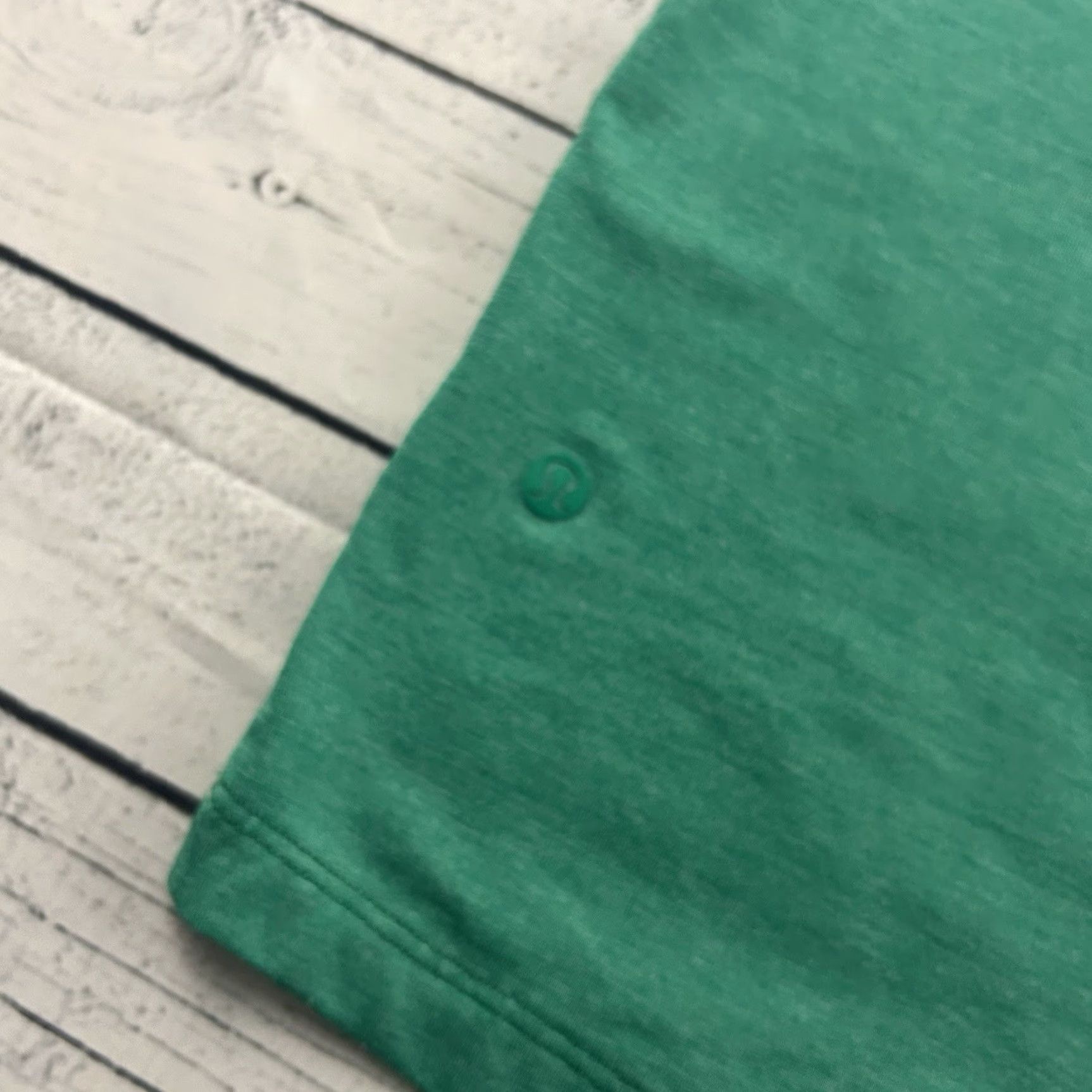 Lululemon Lululemon Evolution Short Sleeve Button Front Polo Shirt Men's S Green Shirt Size US S / EU 44-46 / 1 - 4 Thumbnail