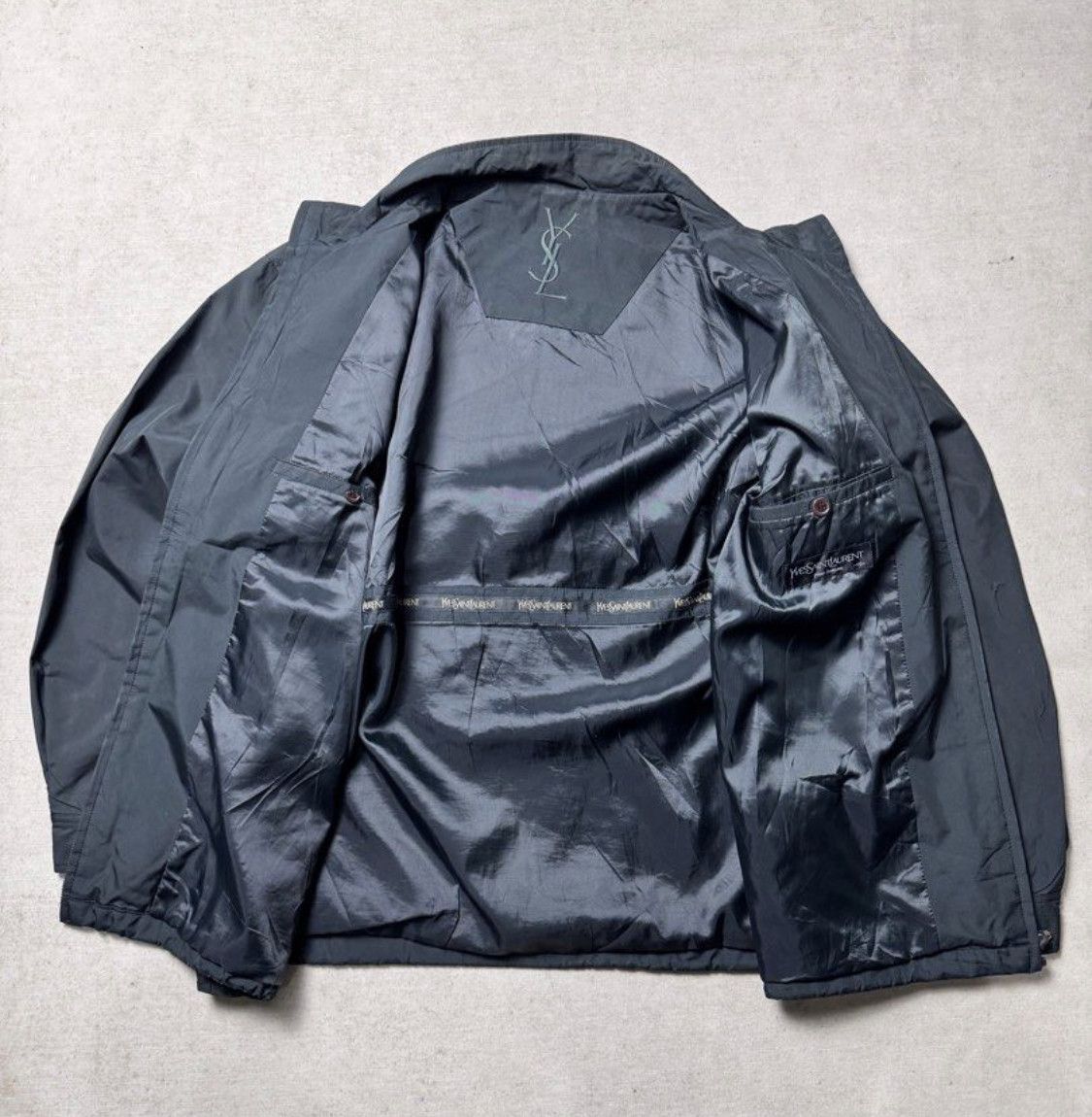Yves Saint Laurent Jacket YSL Yves Saint Laurent Vintage Size US L / EU 52-54 / 3 - 3 Thumbnail